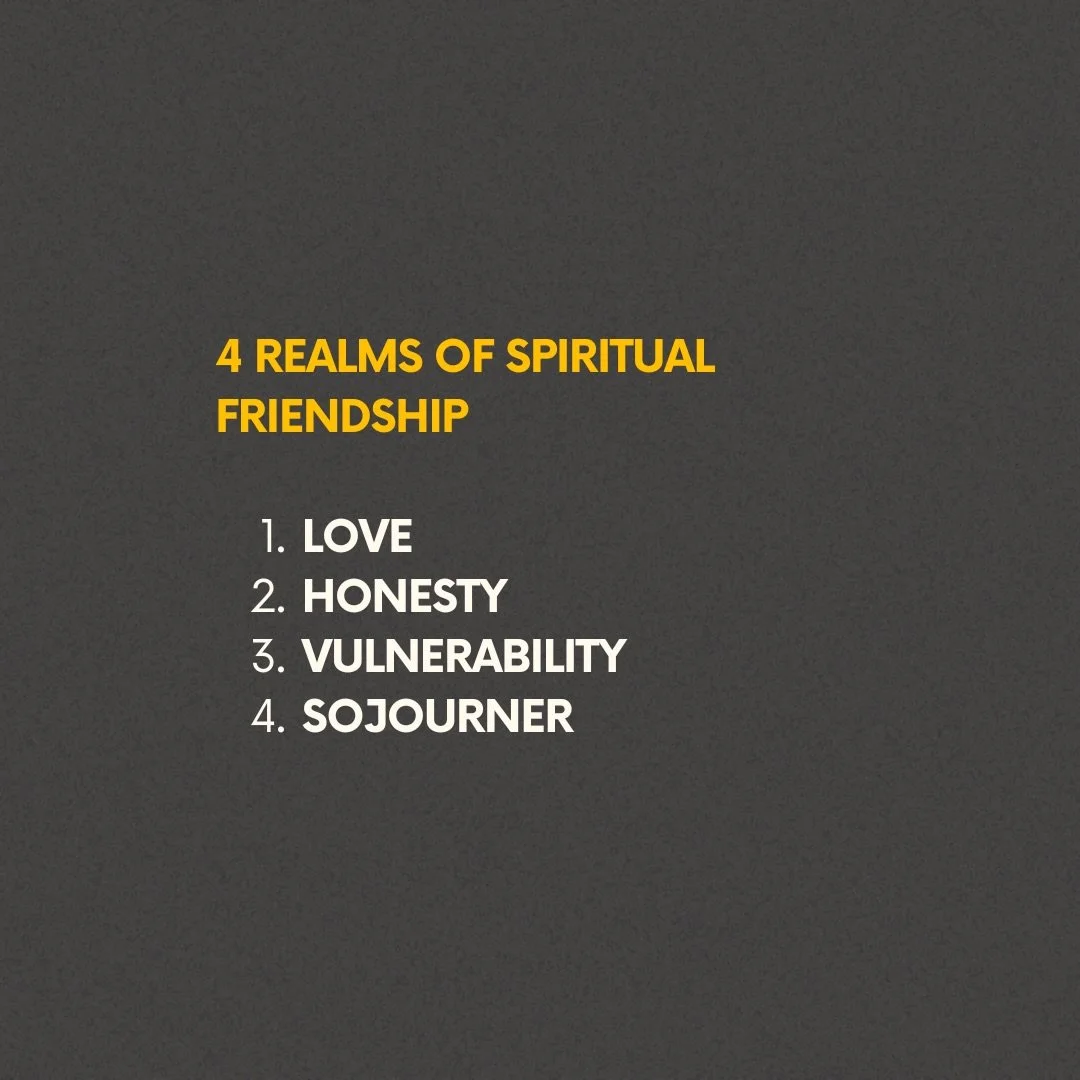 We are called to covenant relationship with God and with others, but what does spiritual friendship actually look like? ➡️