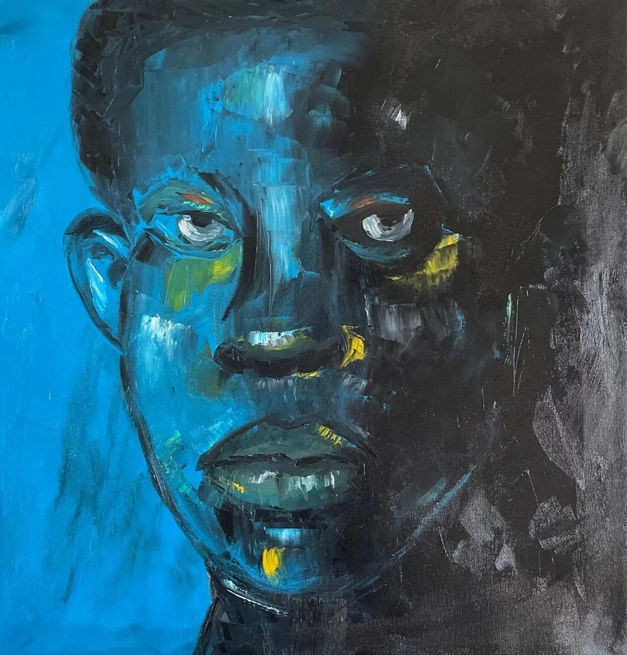 Unitled 004
Oil on canvas w/palette knife
2024