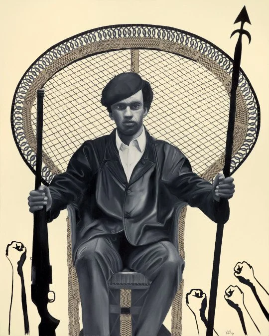 War On Panthers
Oil on canvas
38x40
2020
SOLD