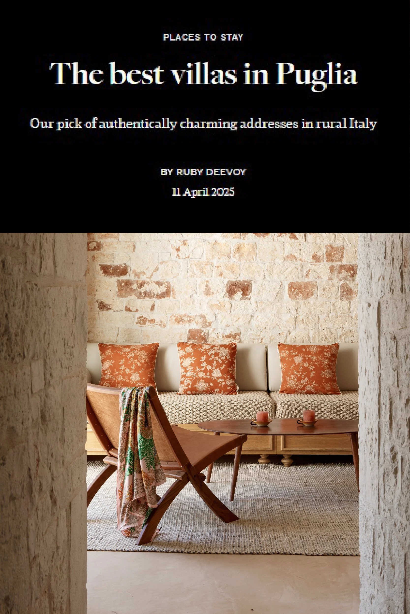 top 10 condenast trulli del trappeto 2025