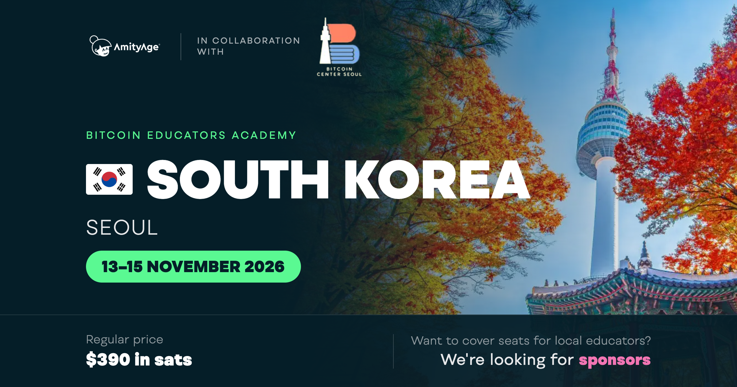 Bitcoin Educators Academy in South Korea, Seoul
