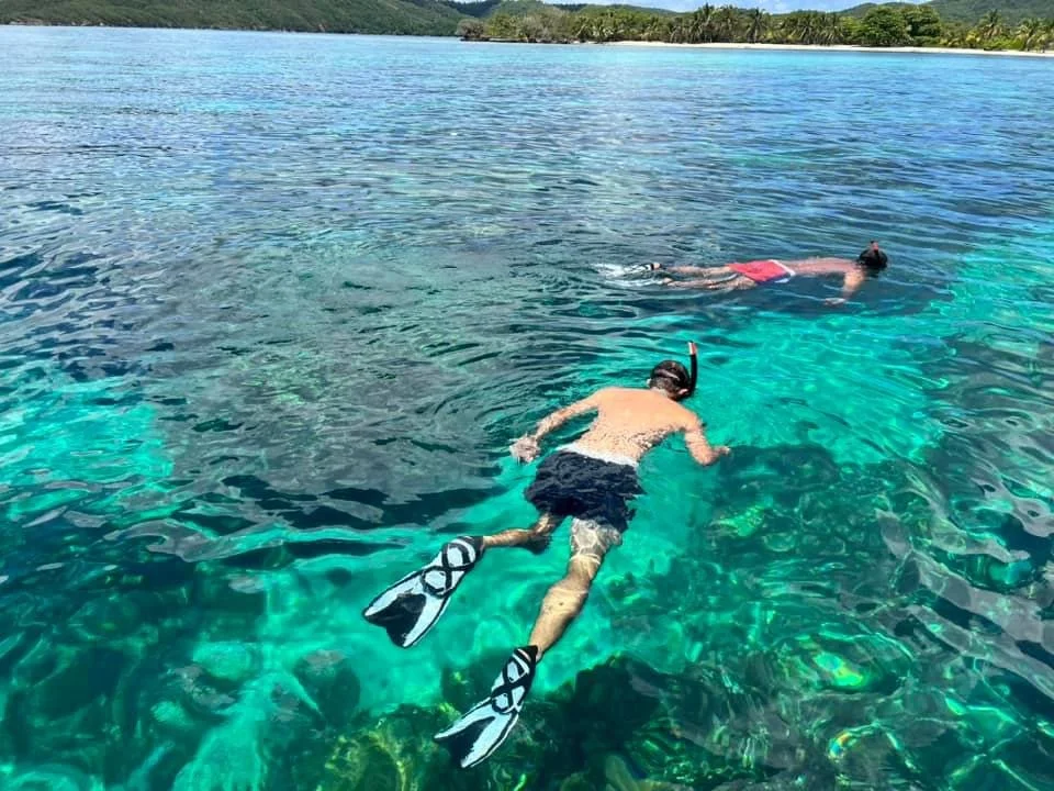 Snorkeling in Roatan with Bitcoin