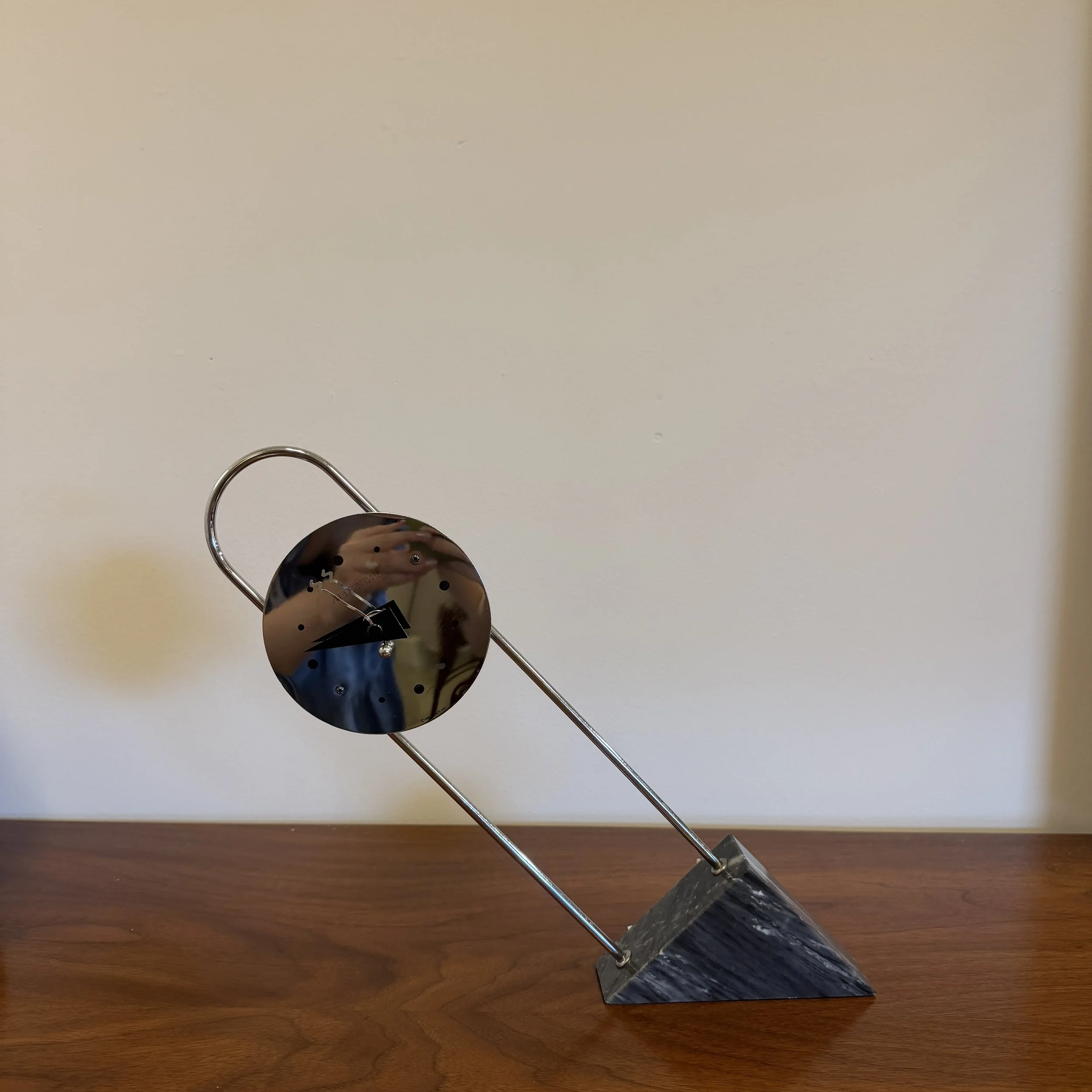 1988 Canetti “Moderntime” Postmodern Table Clock
