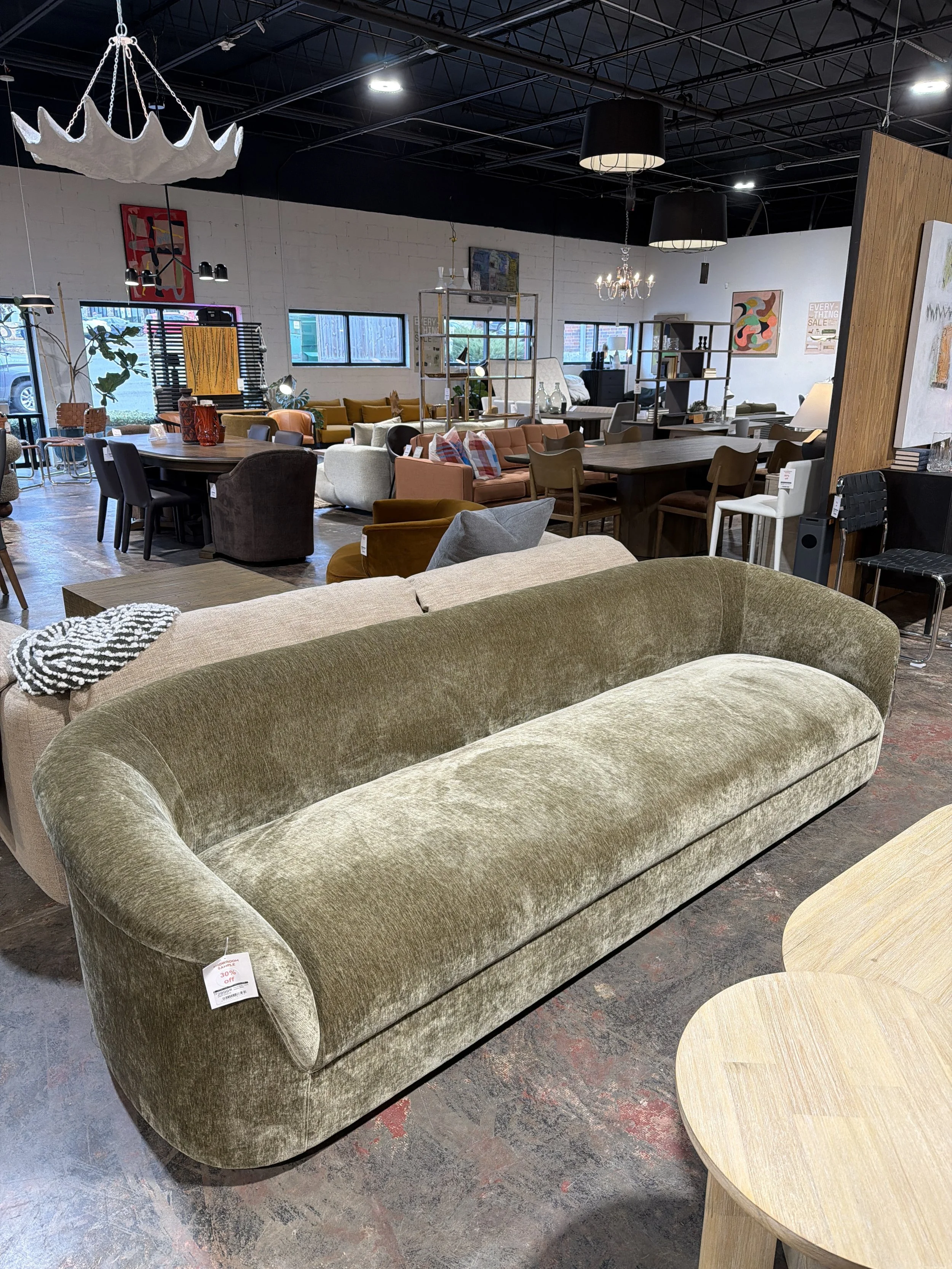 Thora Sofa - Dark Green