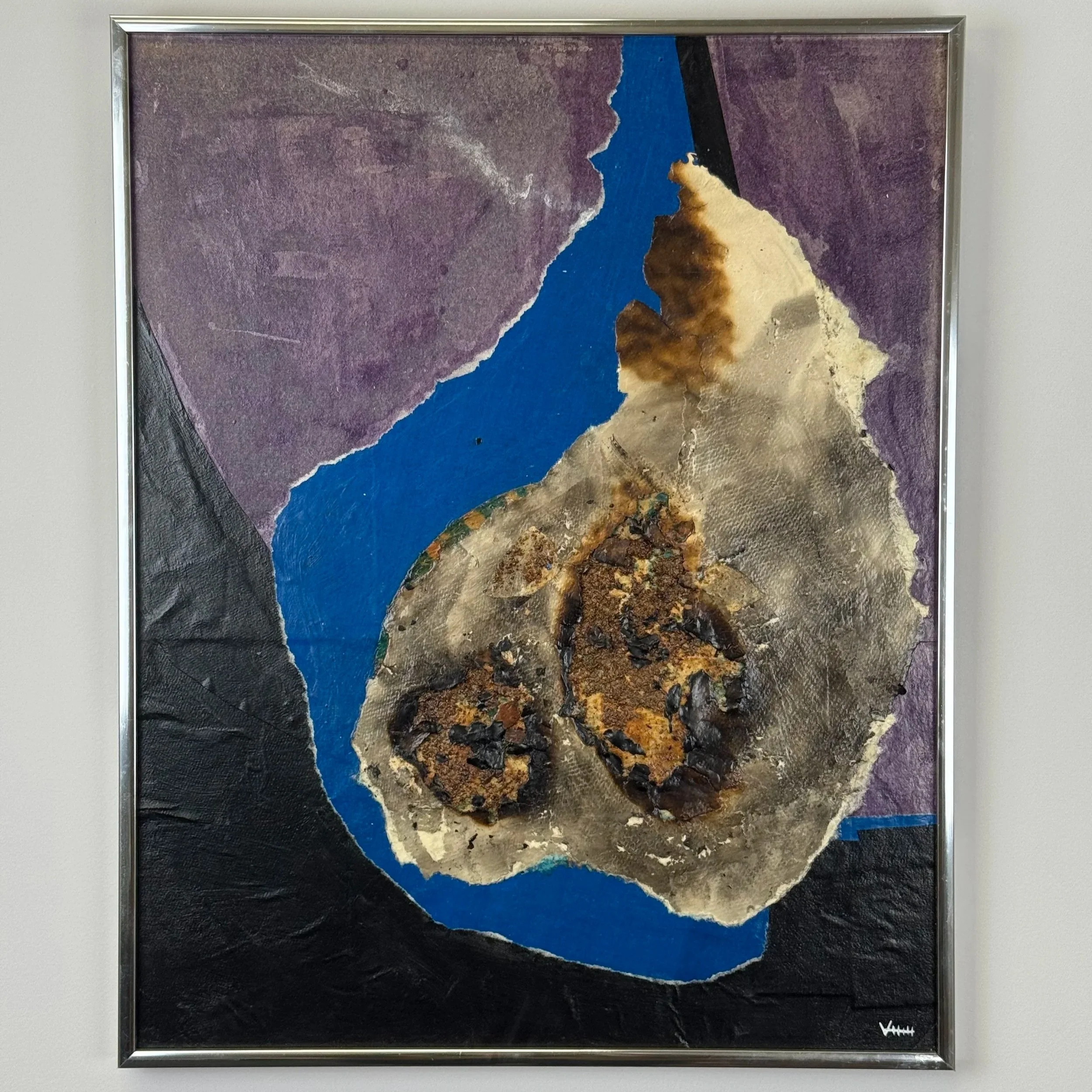 Abstract Multi Media Painting by Vivian Fishbone