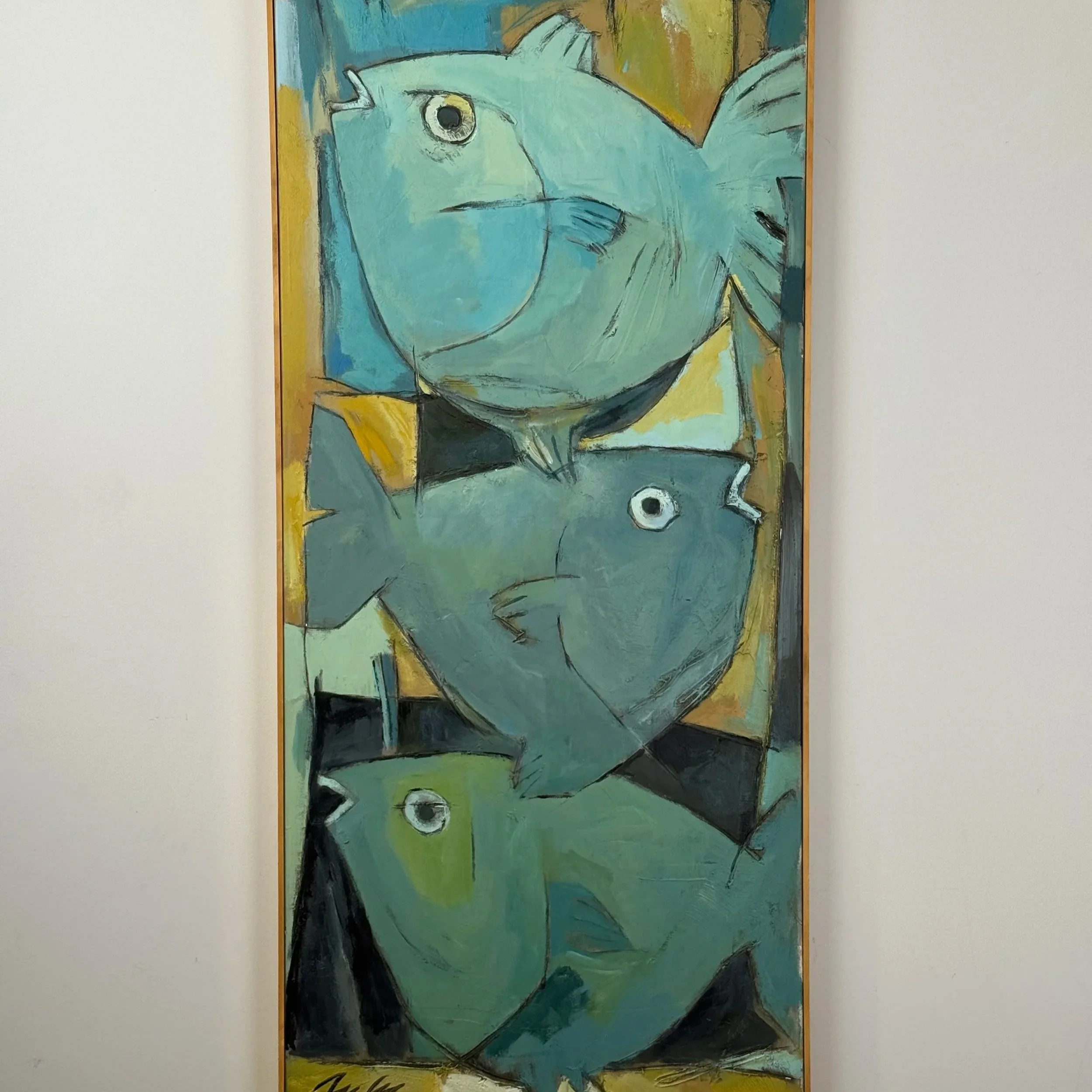 Blue Fish Original Art