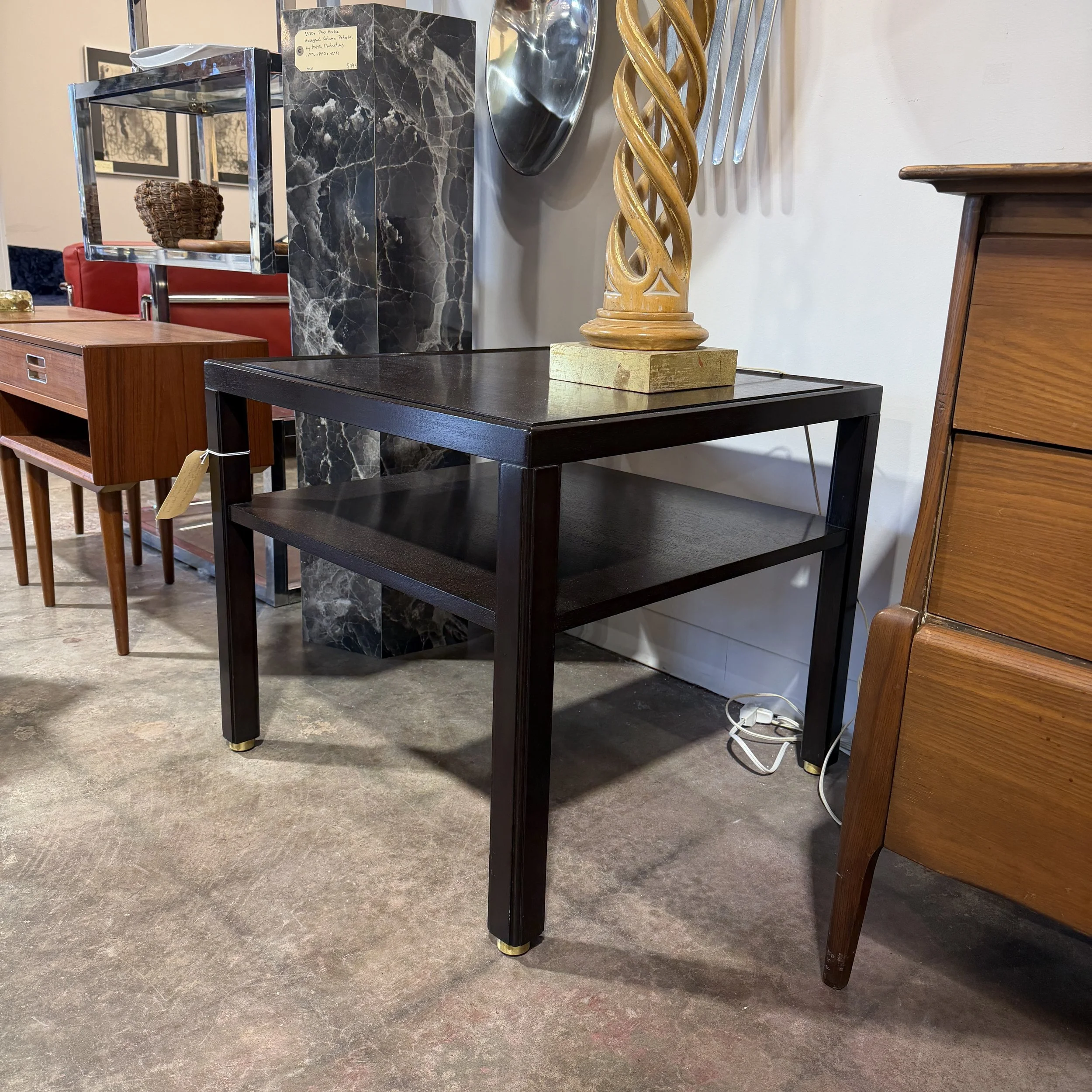 Pair of Edward Wormley for Dunbar Two-Tier Side Tables