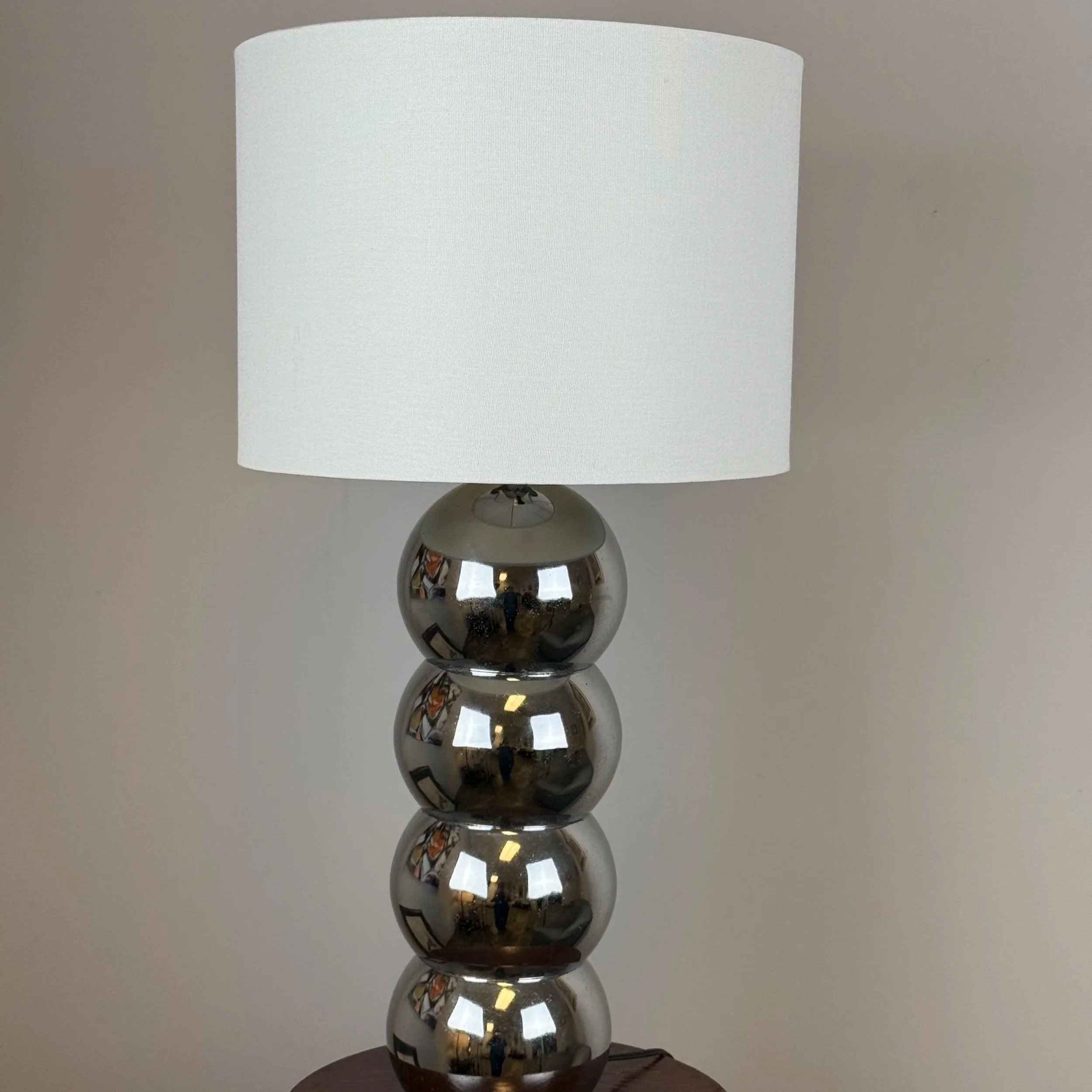 70s Space Age Stacked Orb Lamp