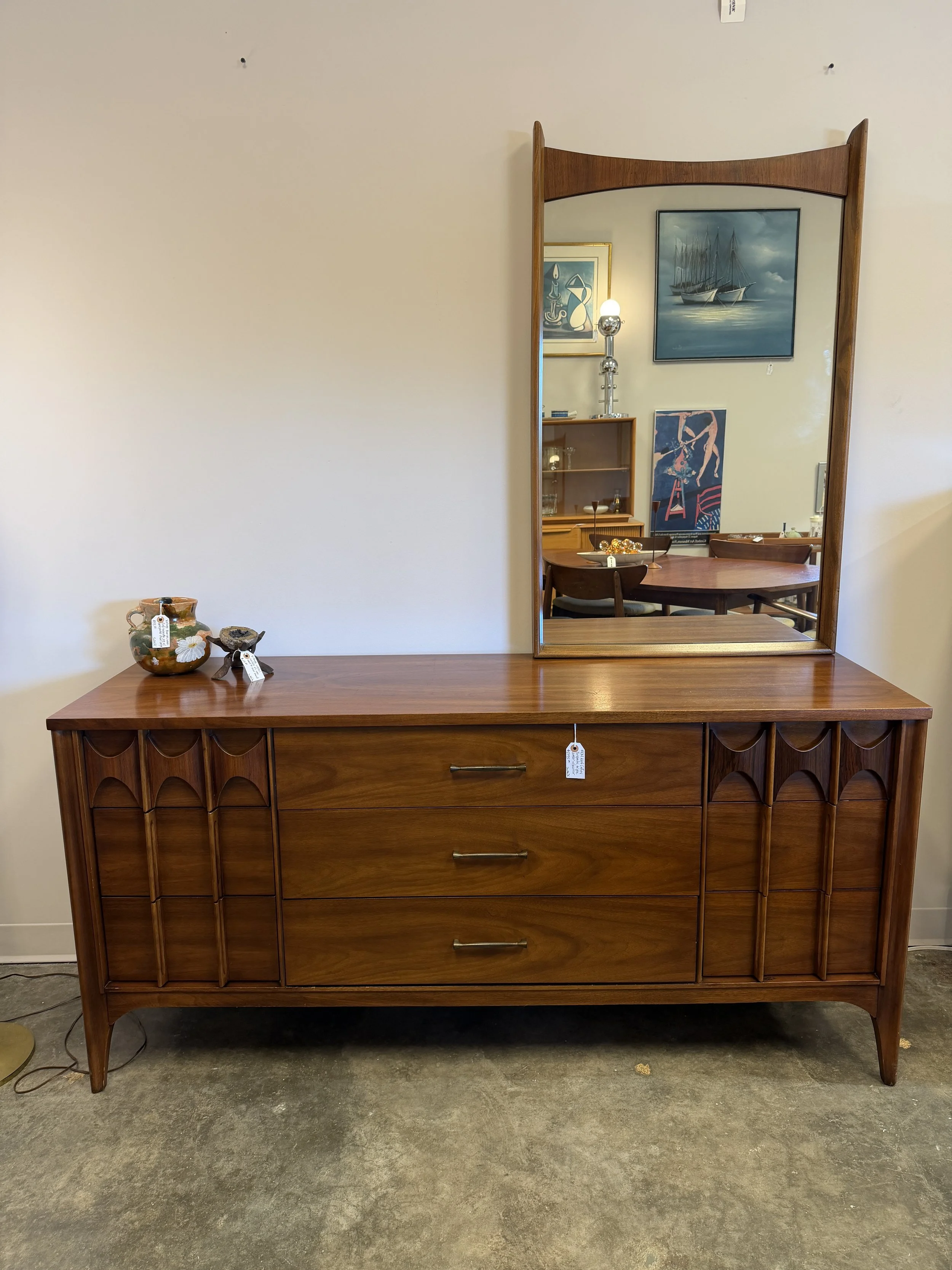 Kent Coffey Perspecta Triple Dresser with Mirror