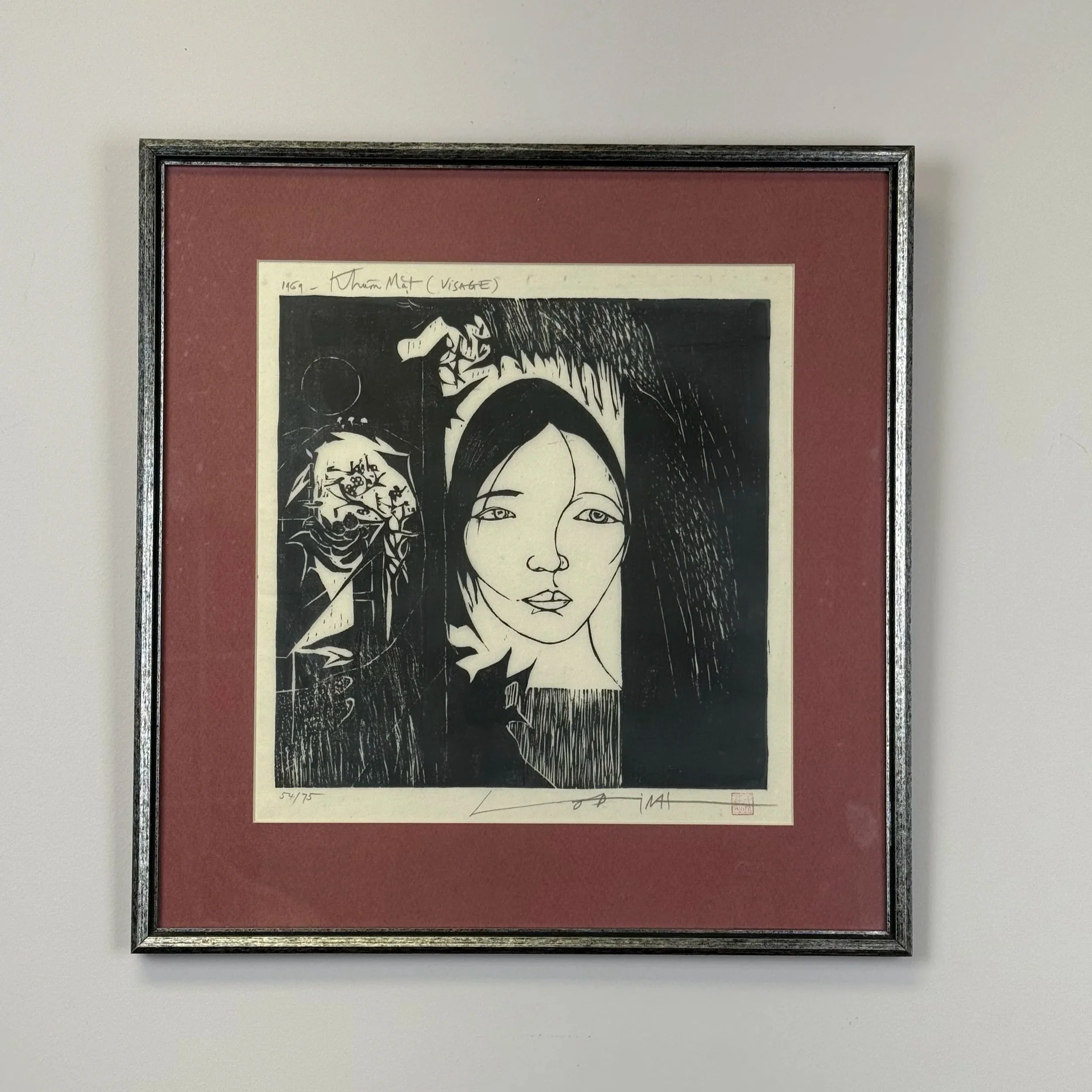 Woodblock Print by Mai Vo-Dinh (1993-2009)