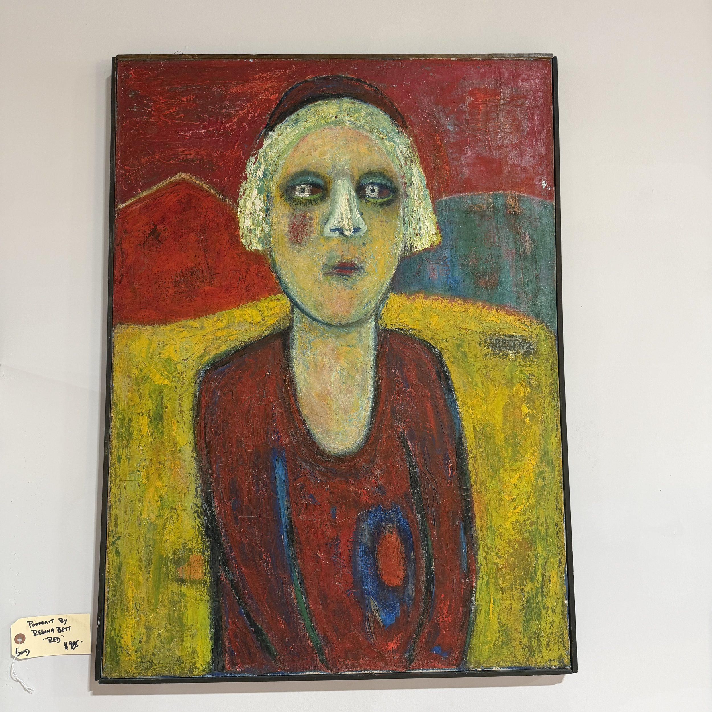 “Red” Portrait by Regina Bett