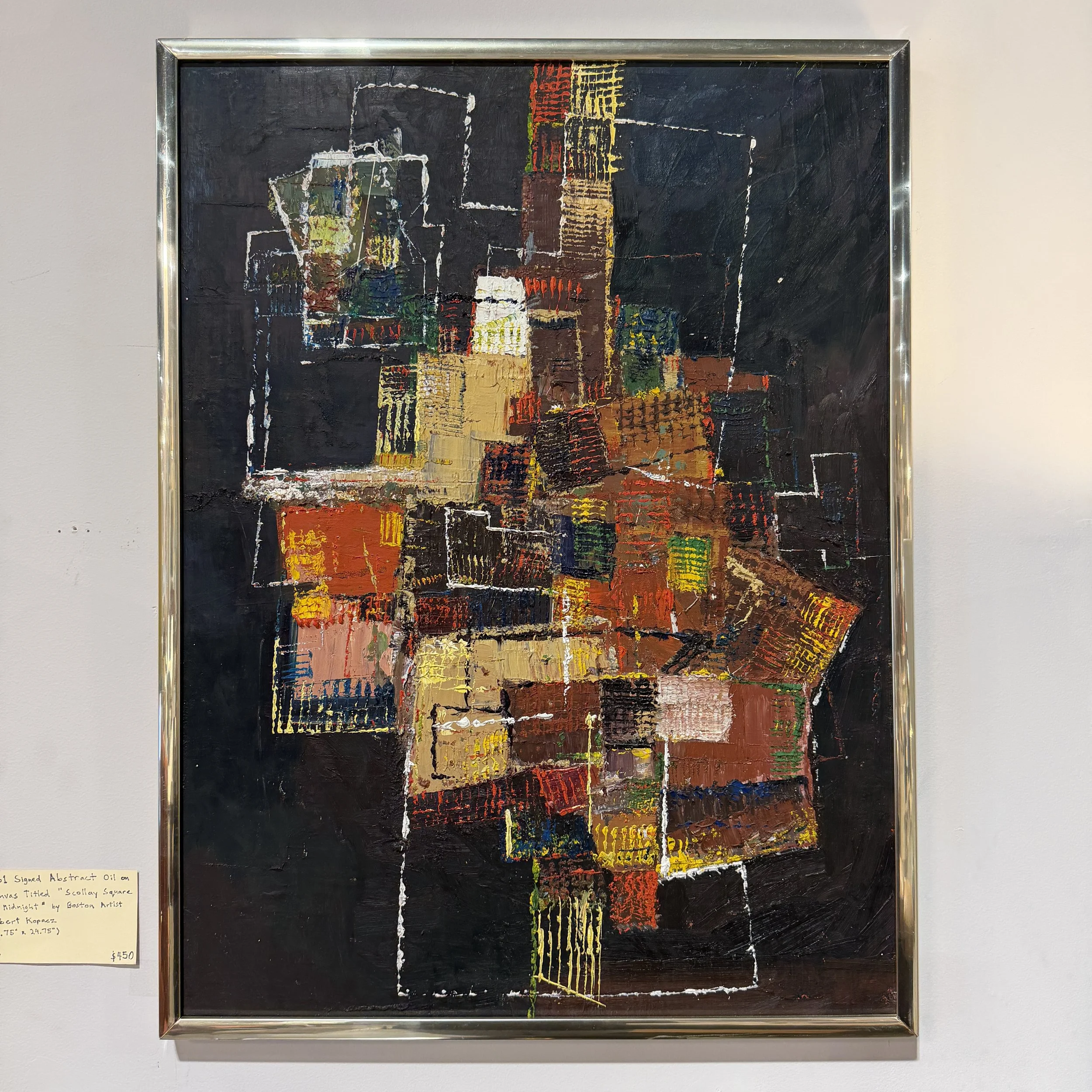 1961 “Scollay Square at Midnight” by Robert Kopacz