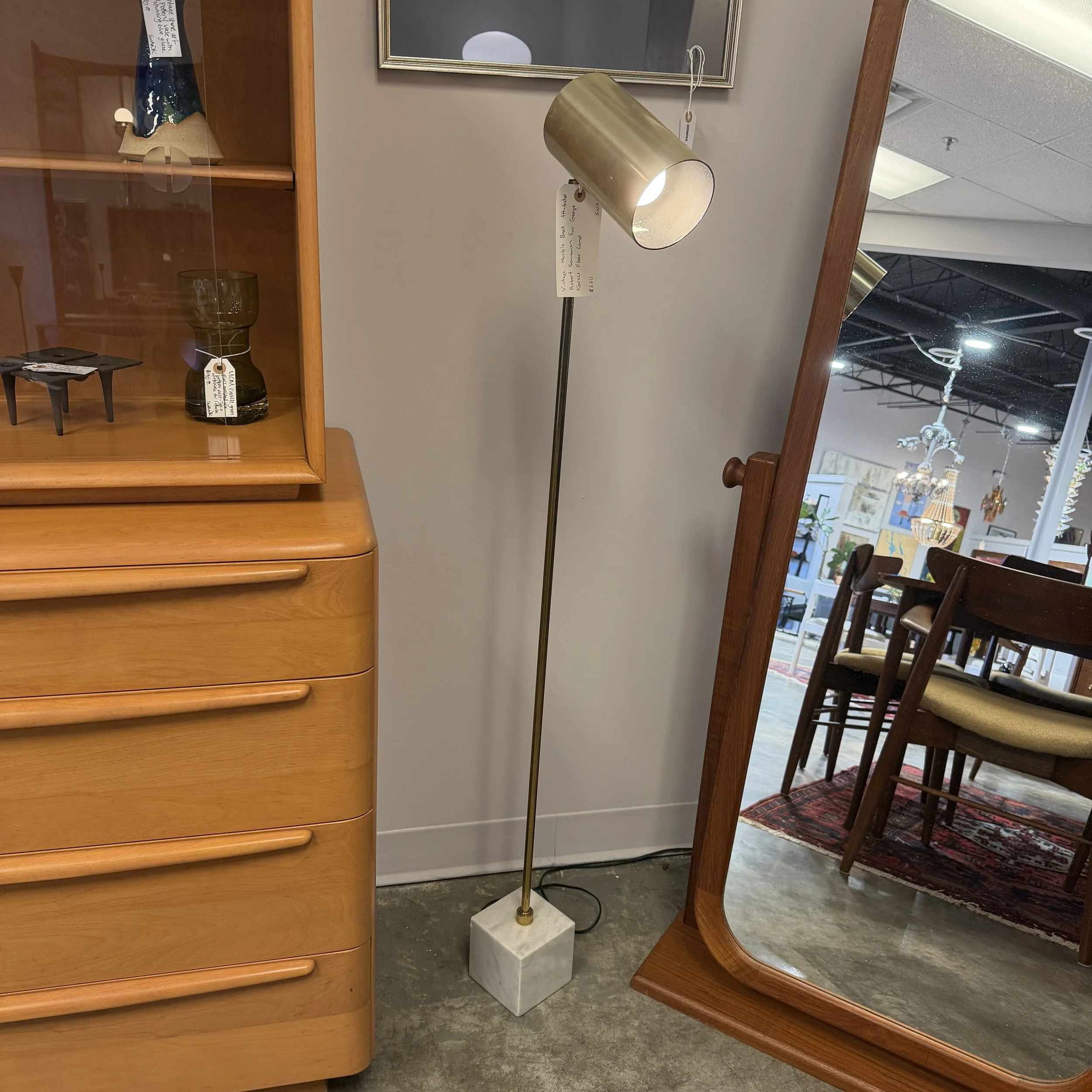 Vintage Robert Sonneman for George Kovacs Floor Lamp