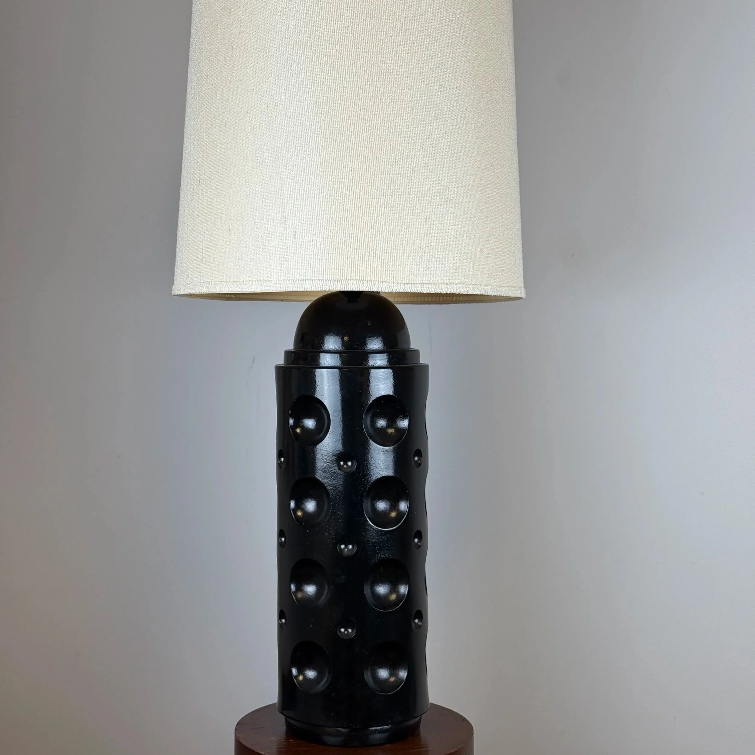 Vintage Midcentury Tall Metal Lamp