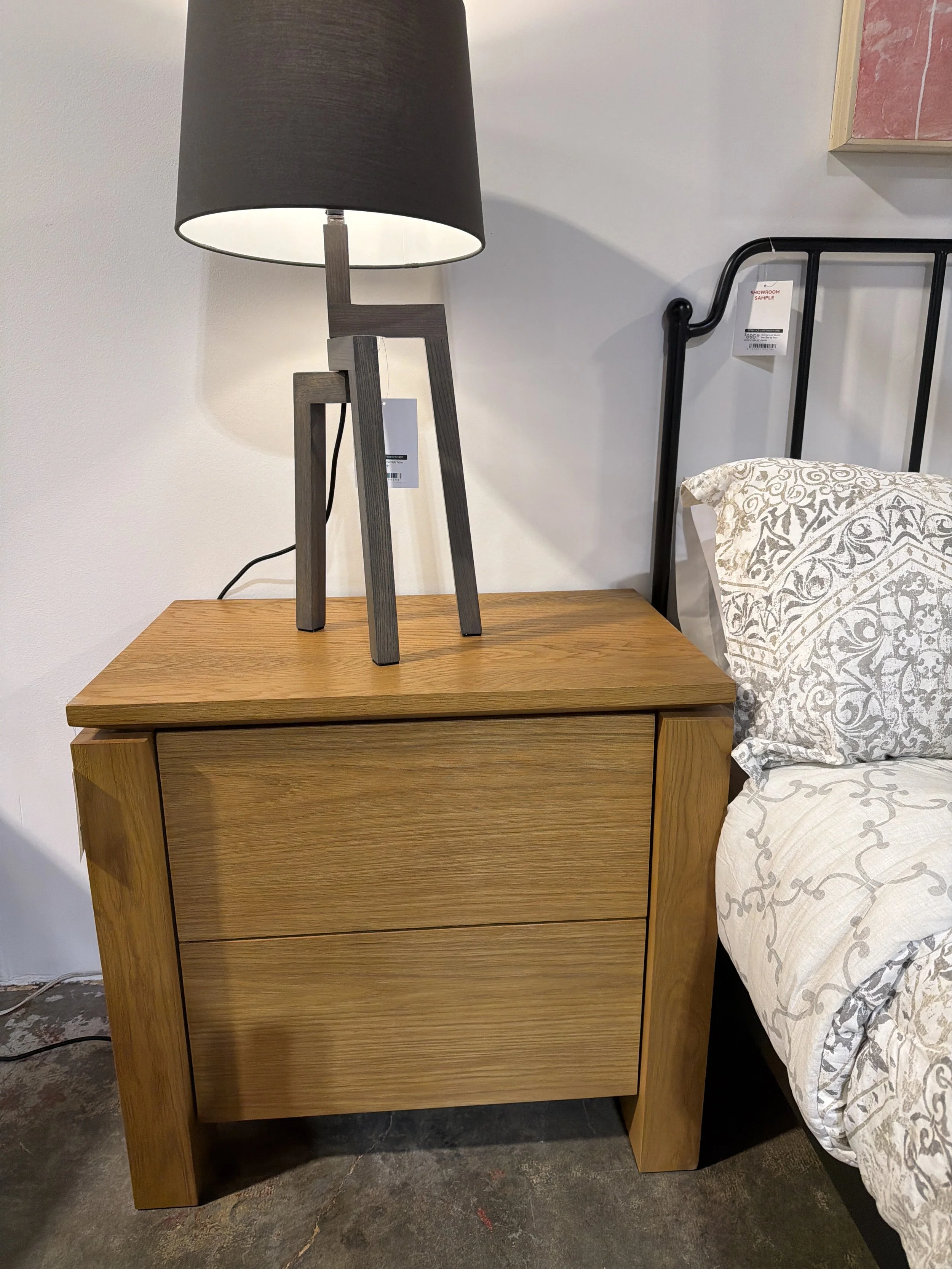 Brook Nightstand - Oak