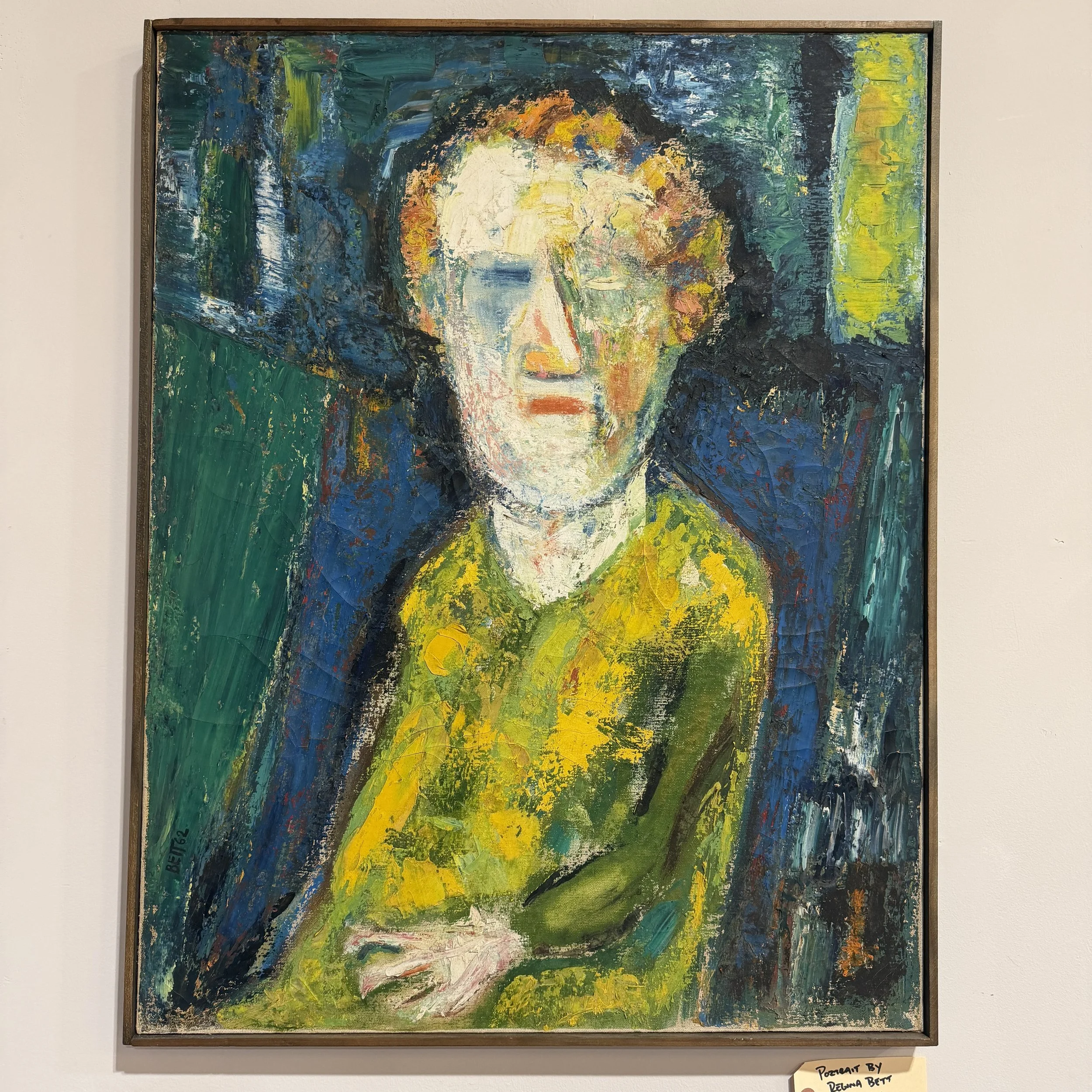 “Green” Portrait by Regina Bett