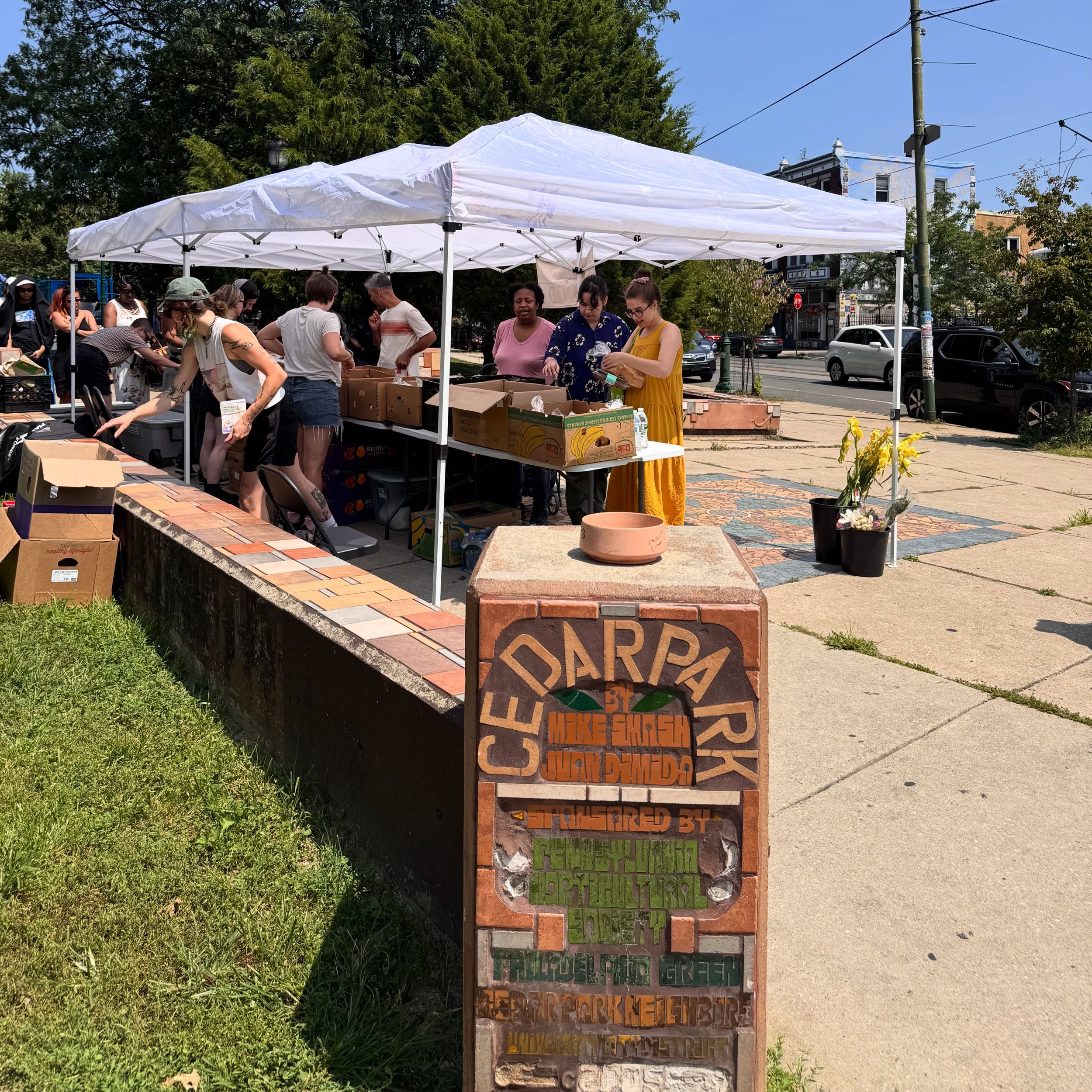 A beautiful day to feed our neighbors ☀️ We&rsquo;re at Cedar Park til the food runs out. Come say hi!!!! 

Find us here again on August 8th 🍒🍒