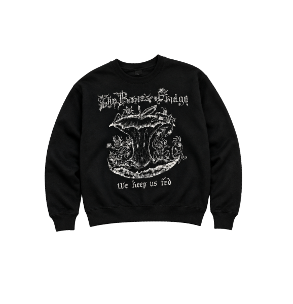 The People's Fridge: Black Crewneck