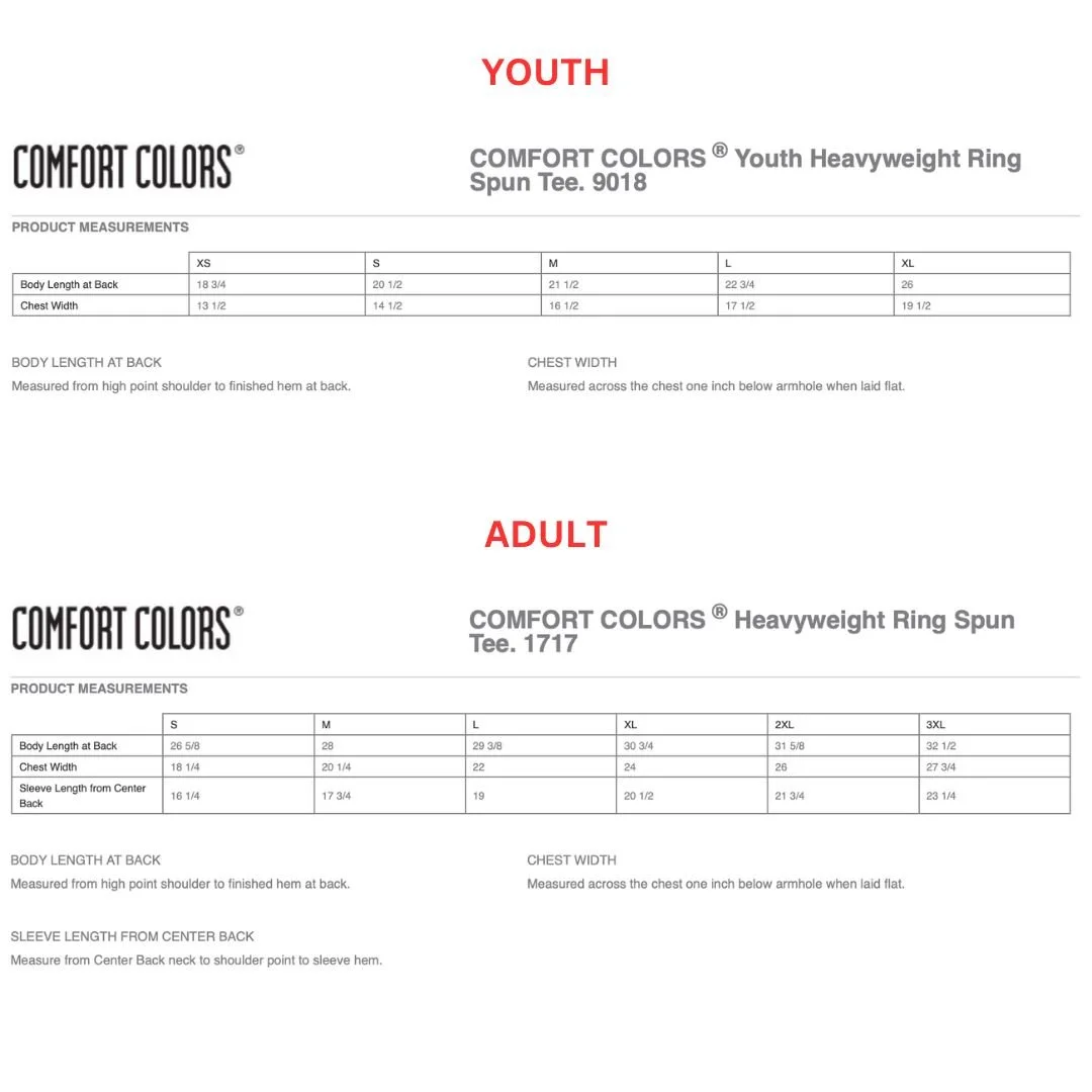 Comfort Colors T-shirt Size Chart.jpeg