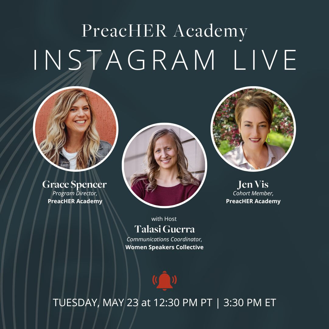 PreacHER Academy isn&rsquo;t just about teaching women how to preach.​​​​​​​​​
It&rsquo;s also about shattering barriers, challenging norms, and empowering women to make a profound impact for the Kingdom of God through their unique voice.

It's past 