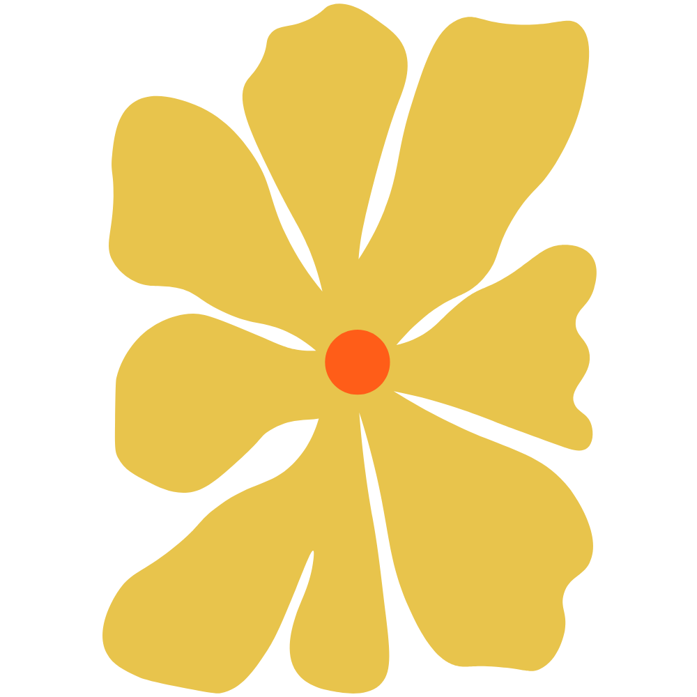 a graphic of a flower