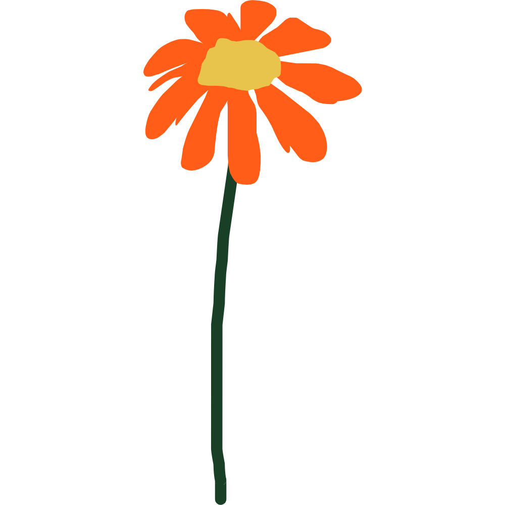 a graphic of a flower