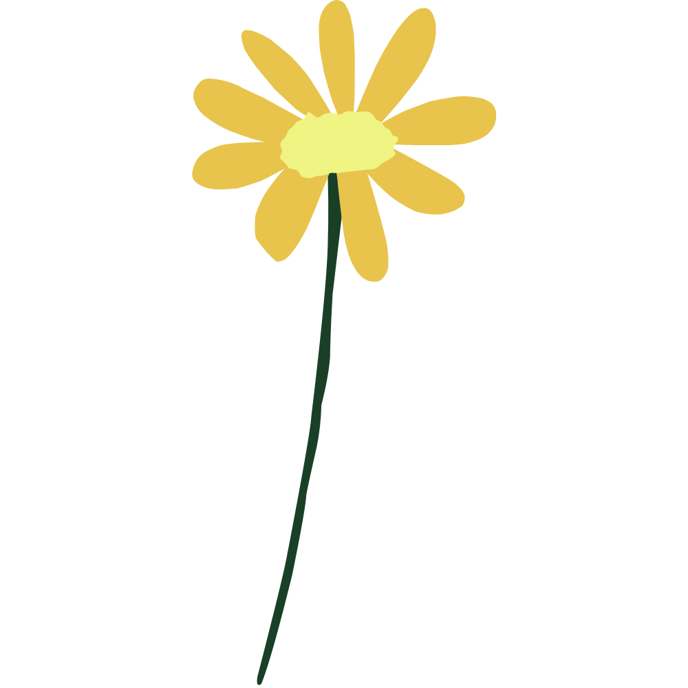 a graphic of a flower
