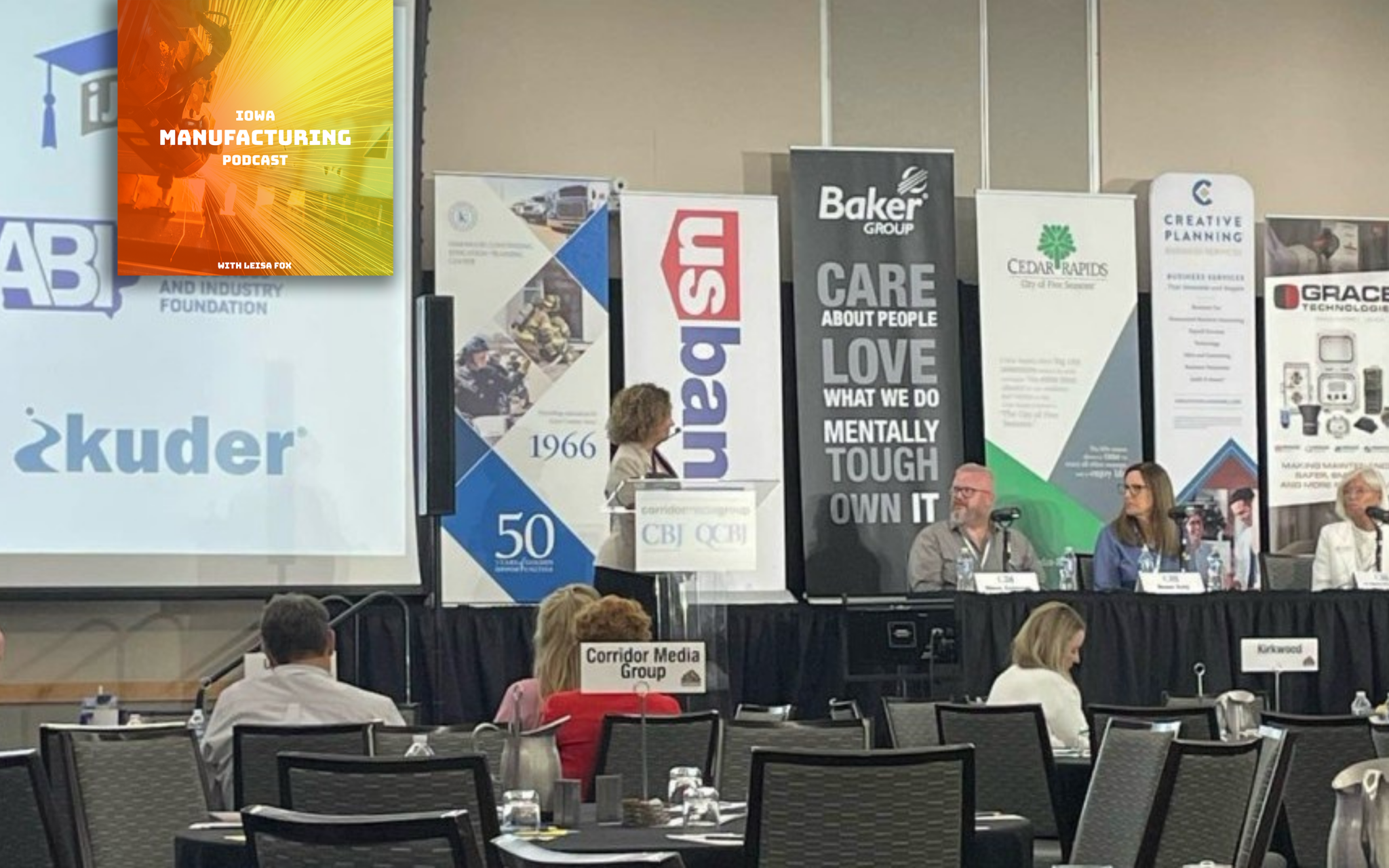 CBJ Manufacturing Conference - Iowa Manufacturing Podcast - Steven Coleman Colewell Automation