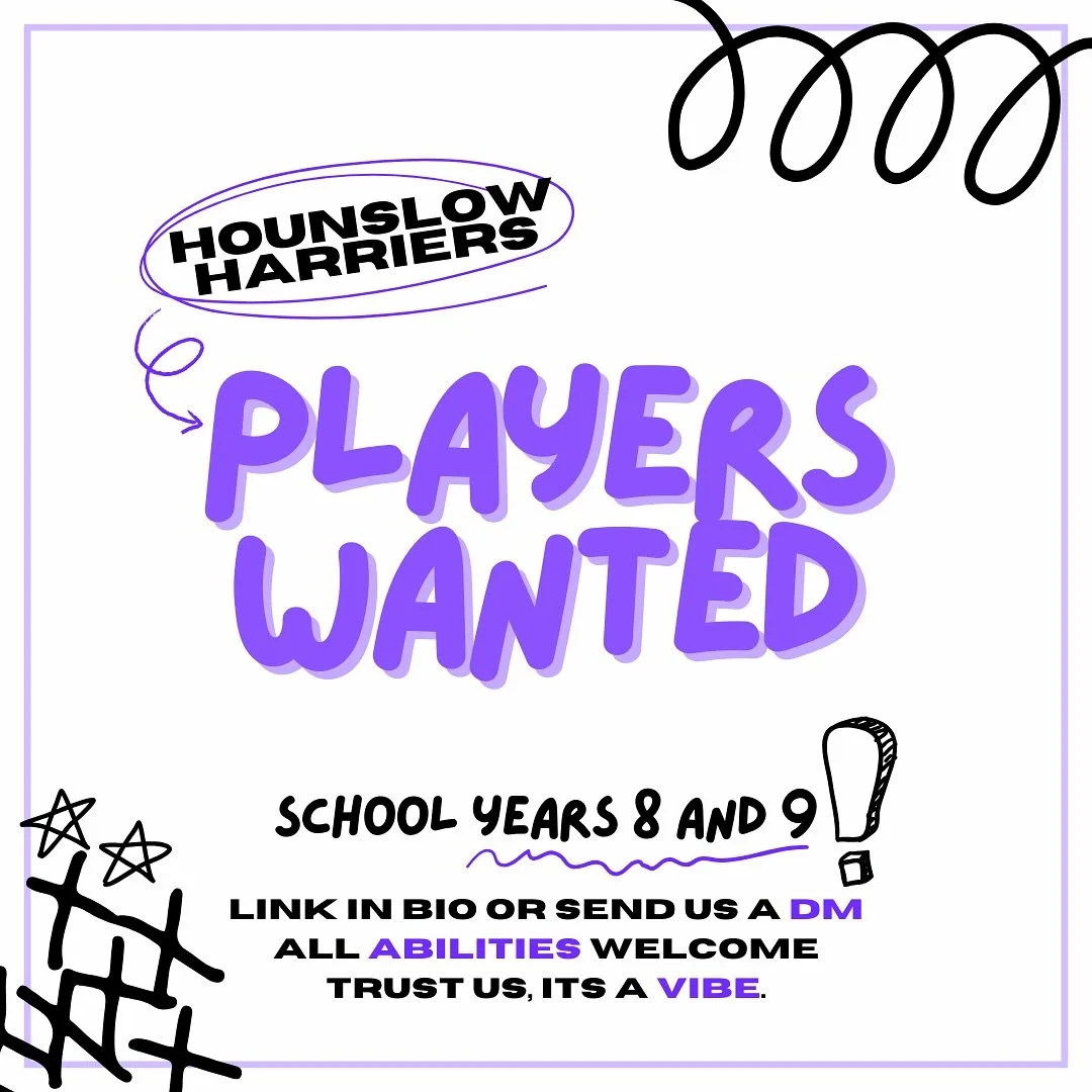 as the season starts, we need YOU!
come play for us! serve us goals and slays all day long! β½οΈ
dm us or link in bio ππ€