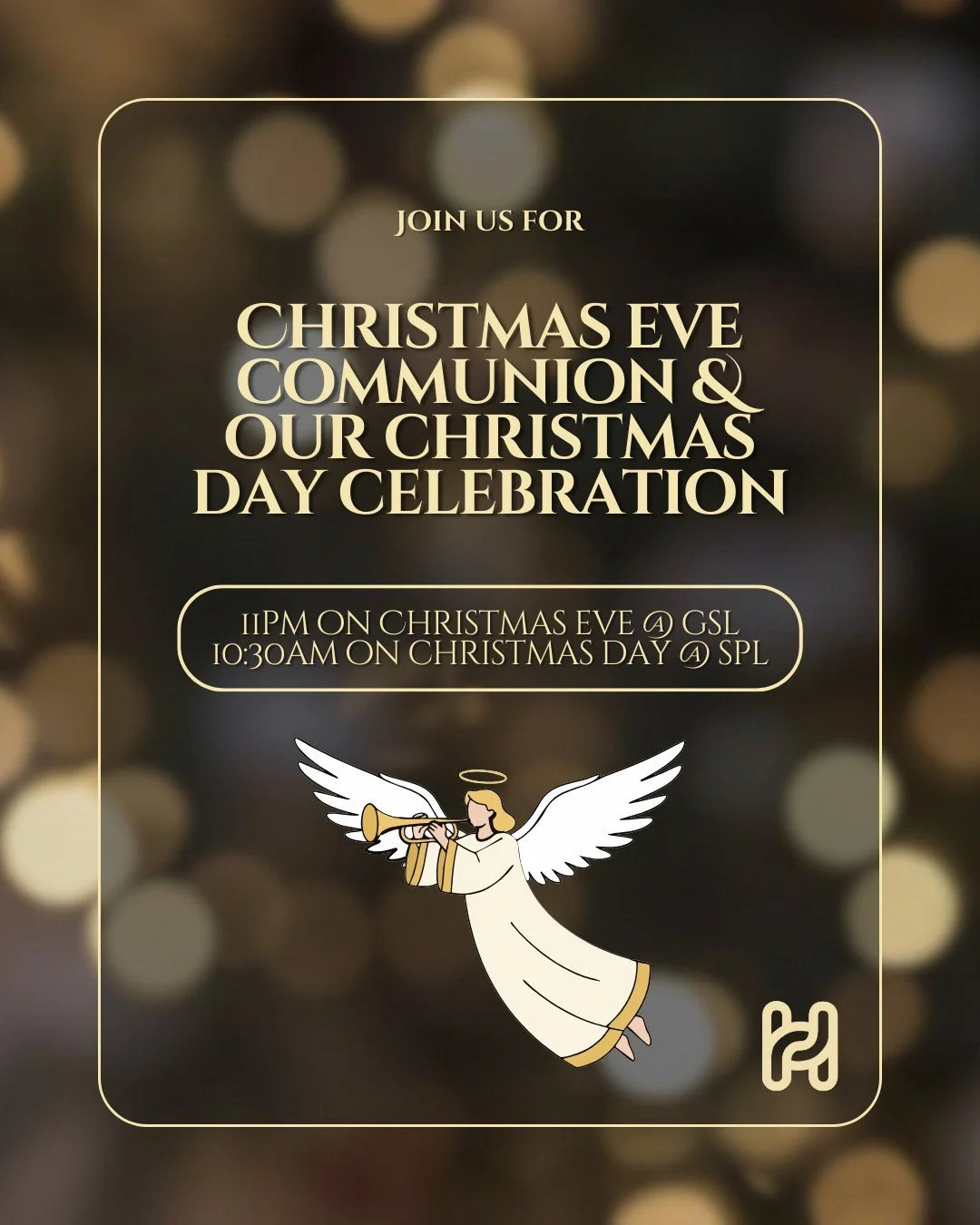 We would love to celebrate the birth of our Lord and Saviour Jesus Christ with you 🙌

On Christmas Eve, we will be sharing Communion together and welcoming in Christmas Day🌟

On Christmas Day we will be gathering for a service of celebration 🎉

Ho