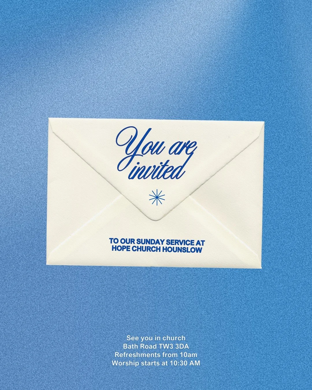 You are invited to Church tomorrow! We would love to see you there 😁🙌