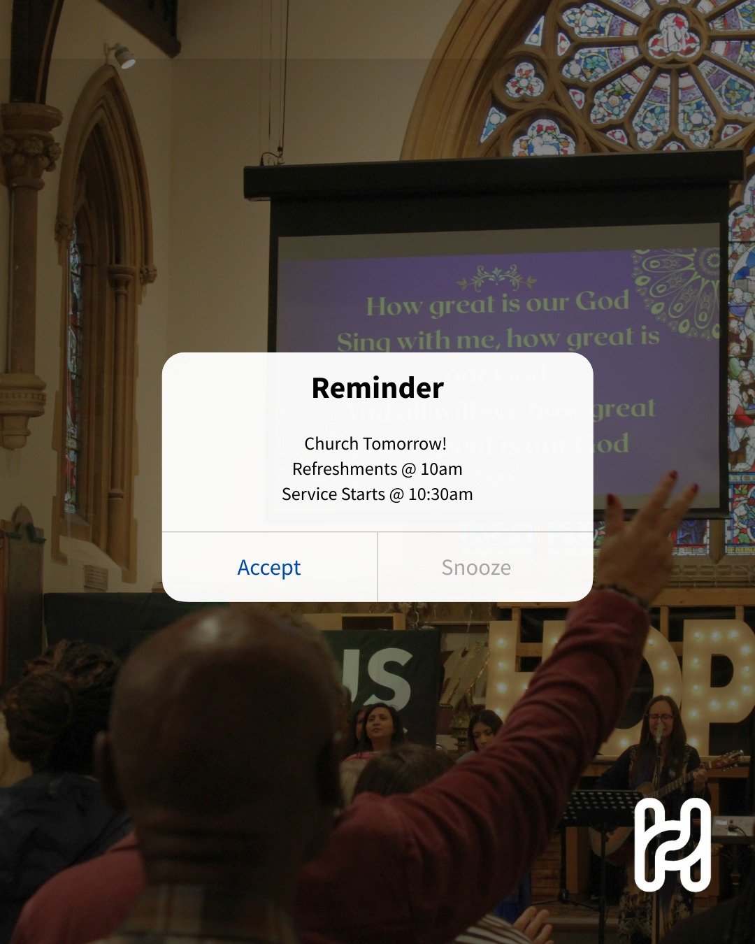 See you at Church tomorrow!