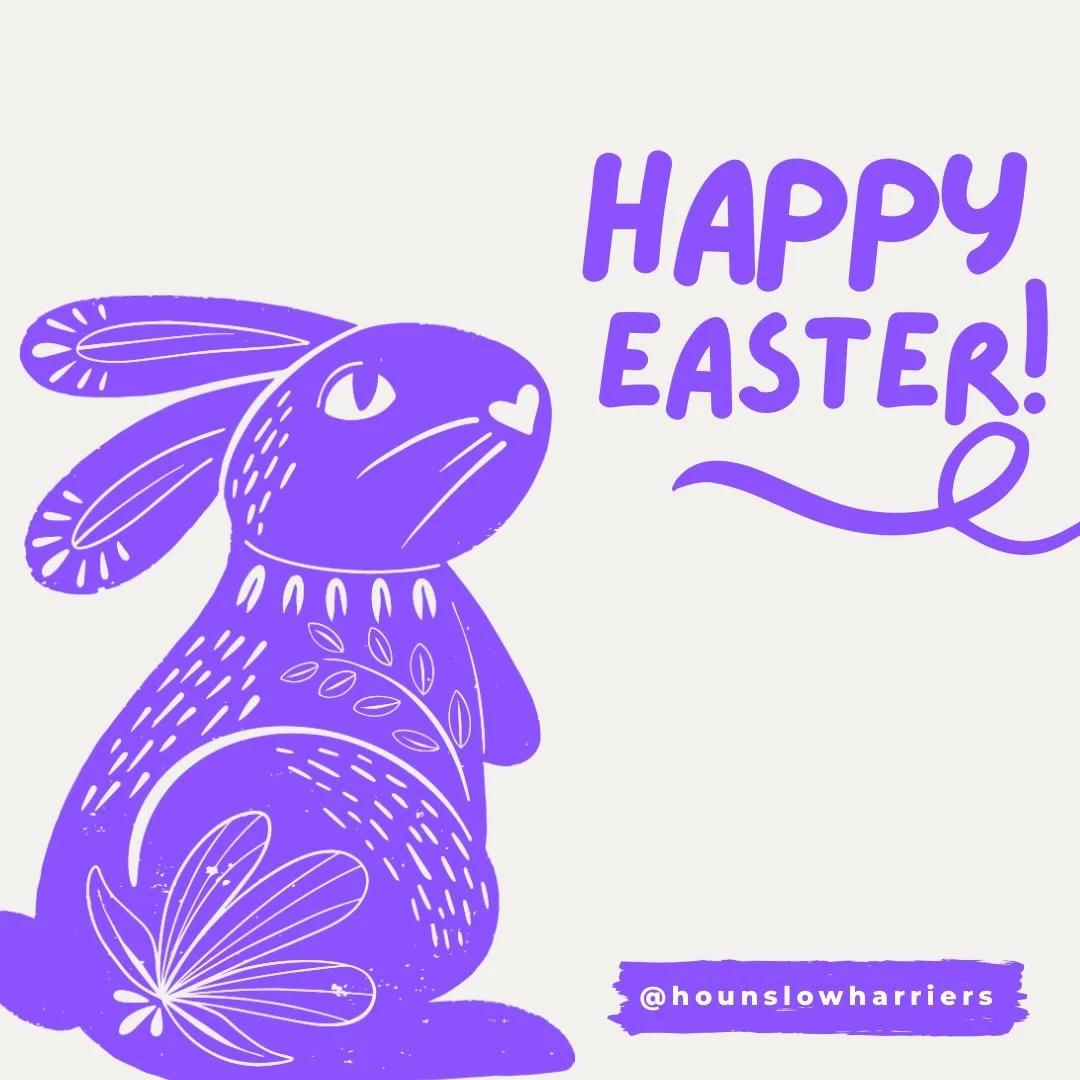 Happy Easter harriers!
