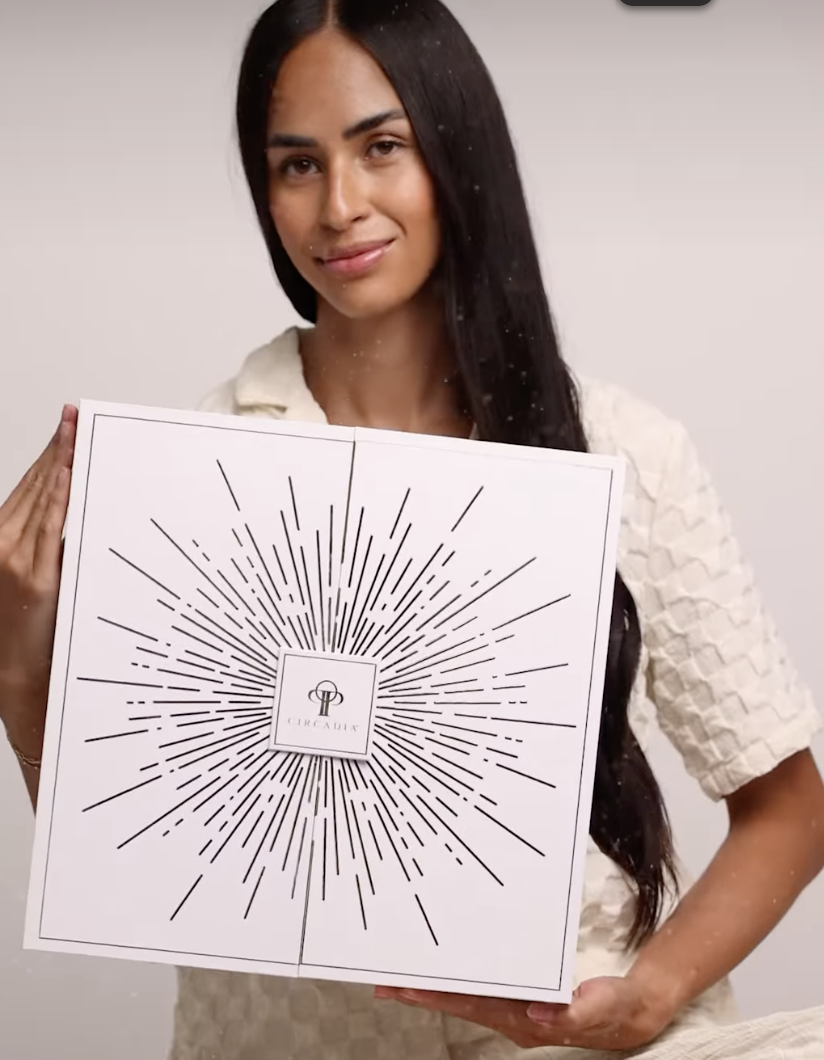 Holiday Advent Calendar Candle Set