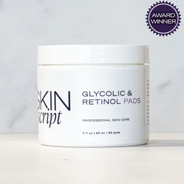 Glycolic and Retinol Pads - Skin Script