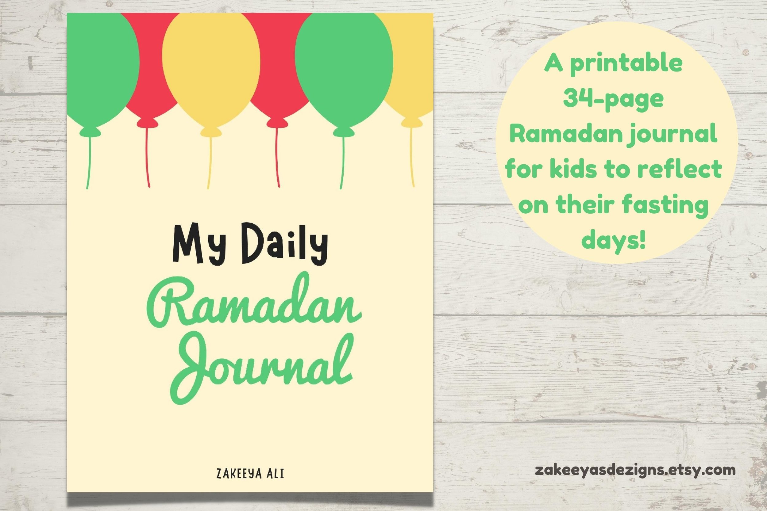 Printable Ramadan Kids Journal In Green.jpg
