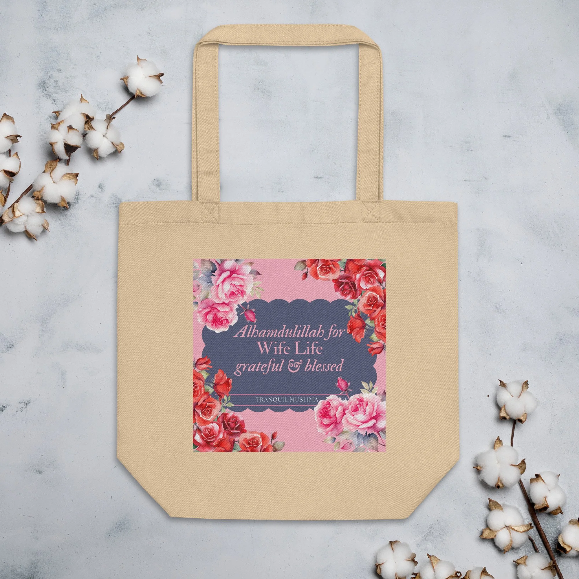 Alhamdulillah for Wife Life Tote Bag