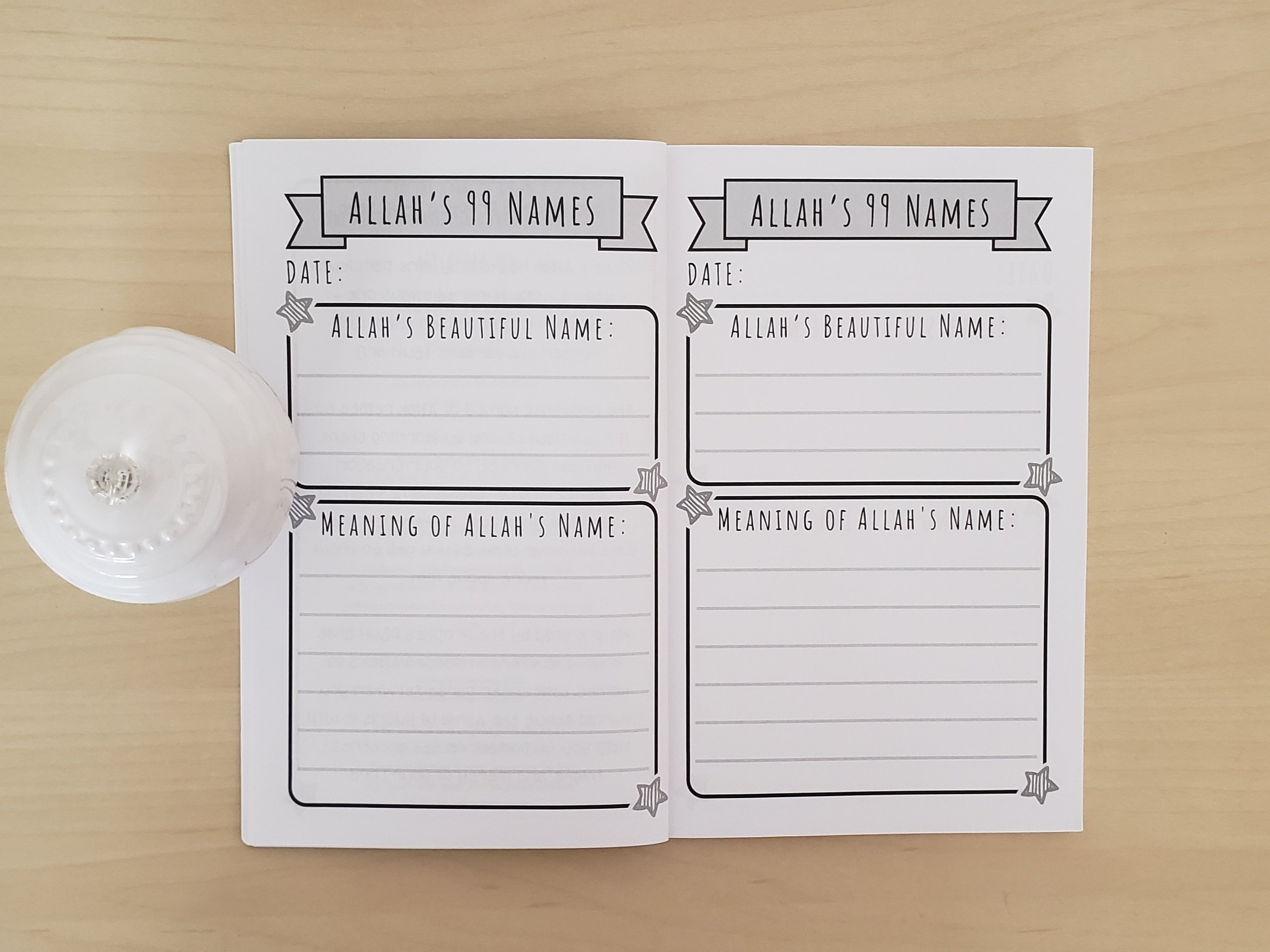 How to Journal the Names of Allah With Your Kids: A Step-by-Step Guide