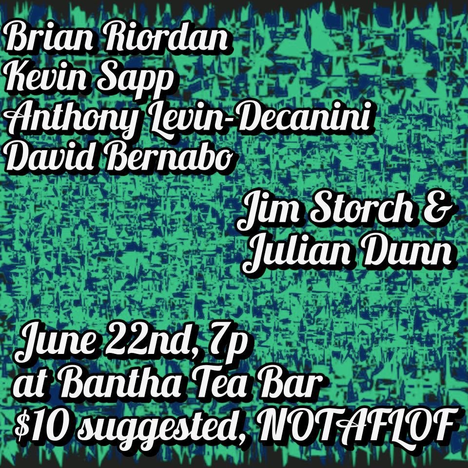 Kevin Sapp and Anthony Levin-Decanini / Brian Riordan / David Bernabo / Jim Storch and Julian Dunn