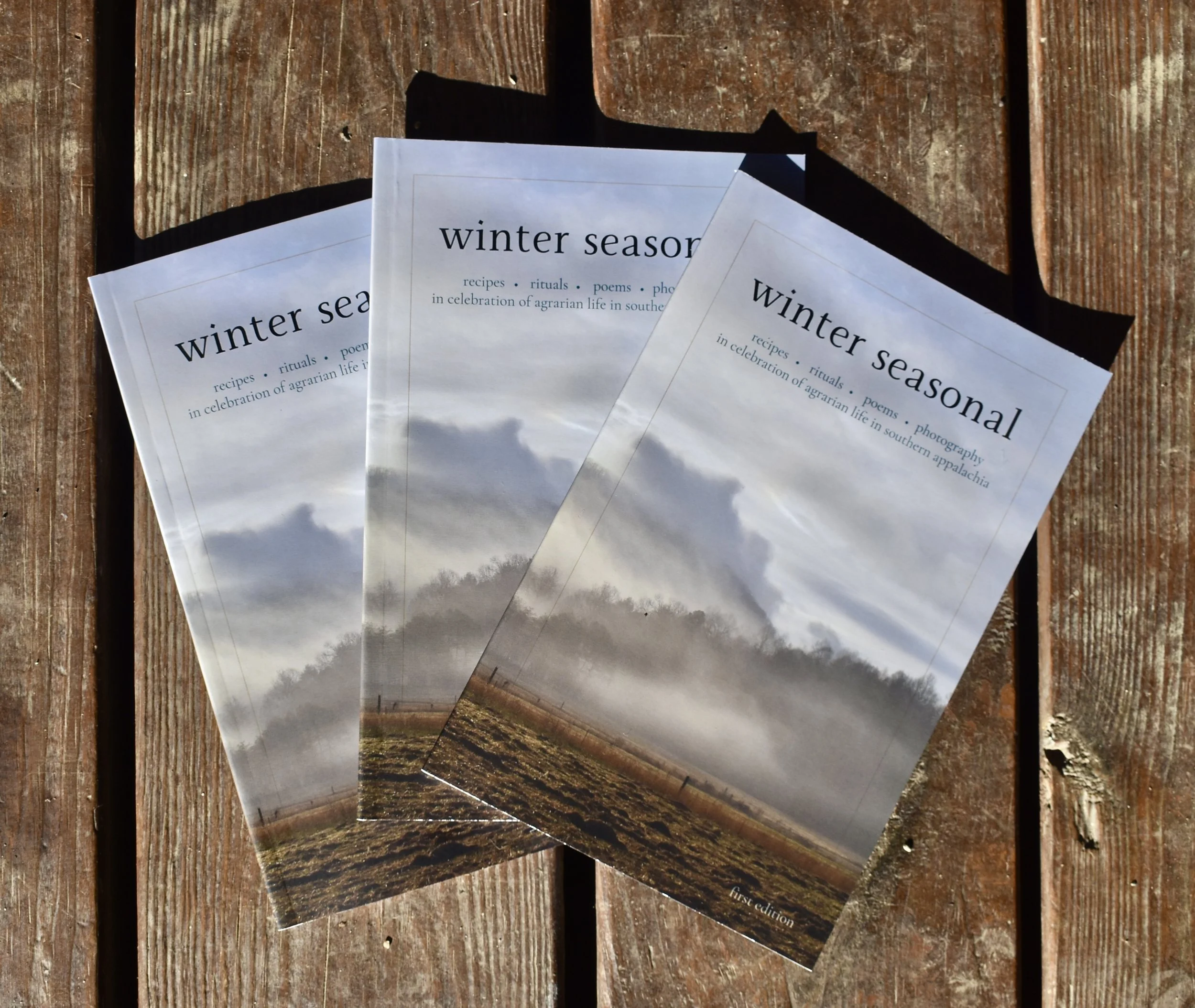 Winter Seasonal - Printed Art Booklet