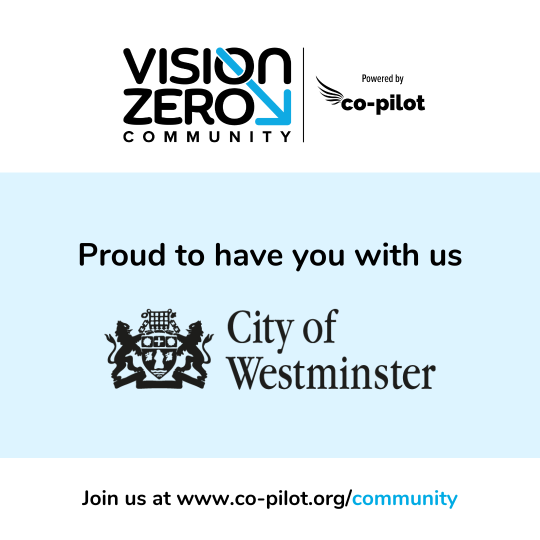 Westminster Council among the latest to join the Vision Zero Community