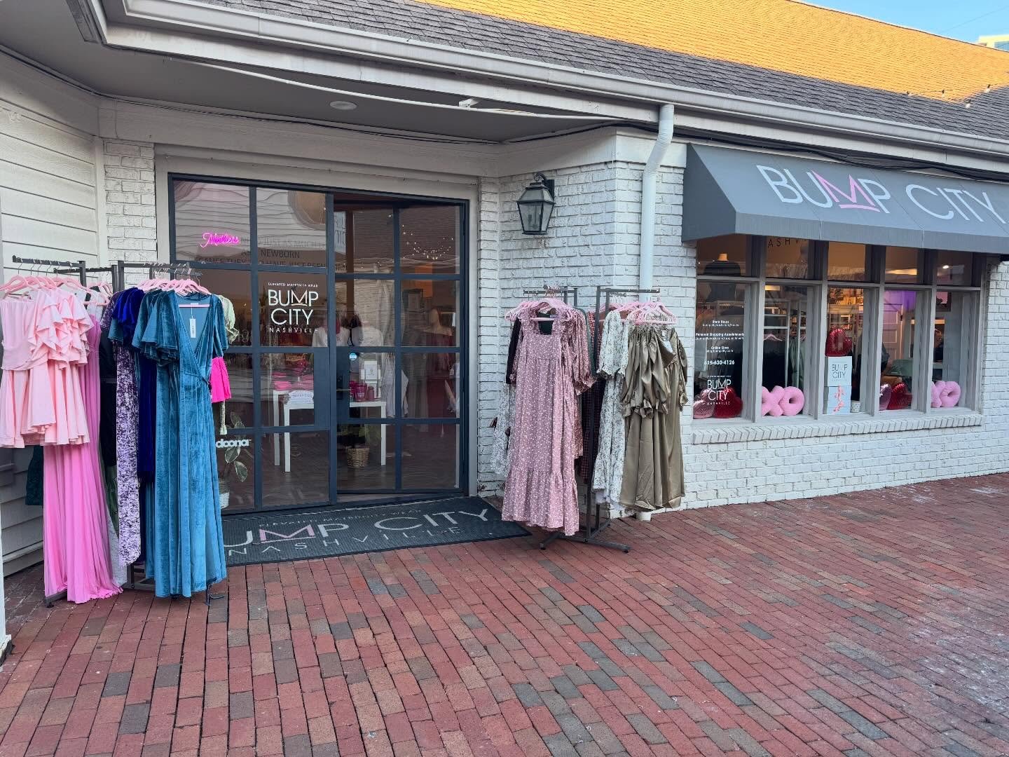 Making way for all of new spring items! The weather is going to be beautiful this week - come out and shop our sidewalk sale - 40% OFF these gorgeous last call items. 💕 #bumpcity #sale