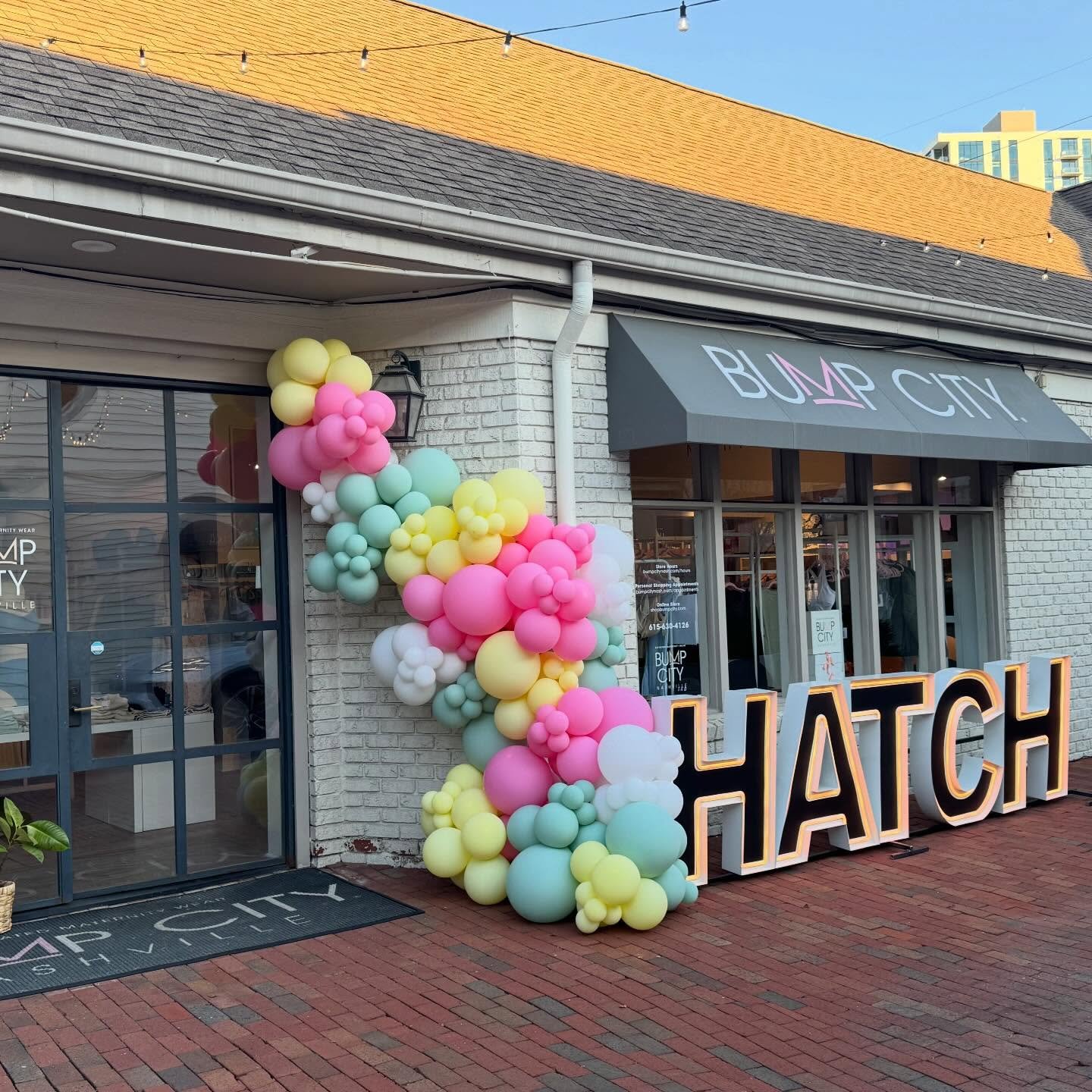 Such a fun weekend celebrating our @hatchgal collection for Spring / Summer &lsquo;26! Thanks to all who came by! 

@hirodiapers 
@ledmarquee 
@perelelhealth 
@bibsballoons