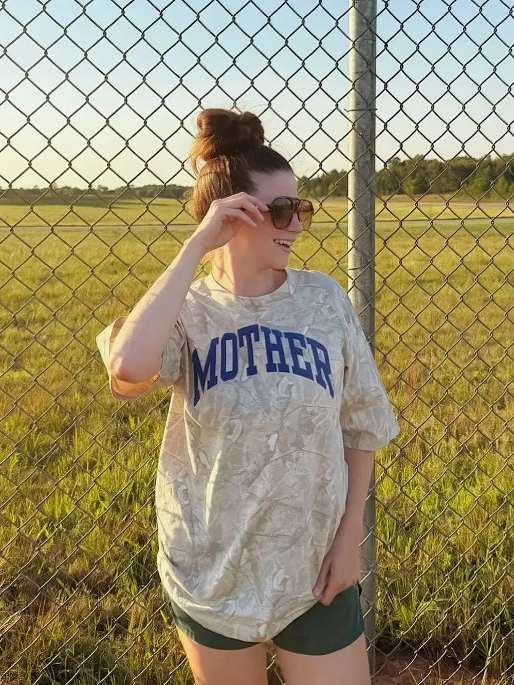 Mama gear in a spring/summer camo print just dropped and it&rsquo;s 🔥 #mother #camo #nashville