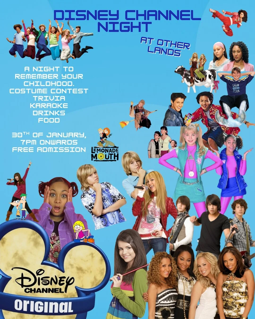 It&rsquo;s 2004. You just got home from school. The bagel bites are lava hot but That&rsquo;s So Raven is on so you don&rsquo;t even care. Life has never been better. ✨

Grab your layered tank tops and butterfly clips because it&rsquo;s Disney Channe