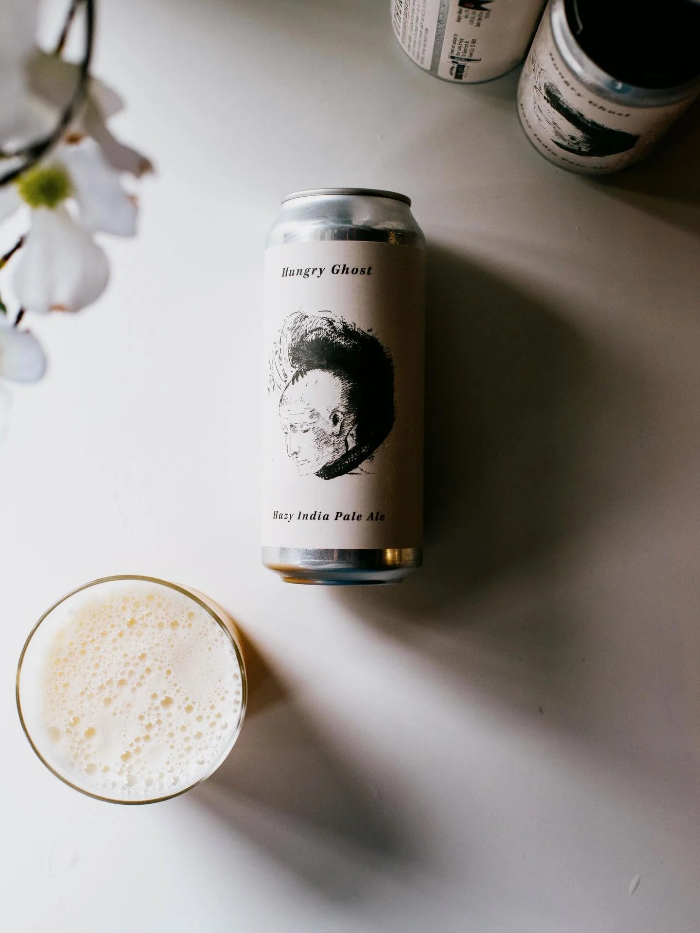 Fresh batch of Hungry Ghost on draft 👻 

We originally brewed this hazy ipa to play with a new hop varietal, Idaho Gem. We really loved the complexity/flavor profile and have continued to brew it since. 

Idaho Gem is aromatic but not in your typica