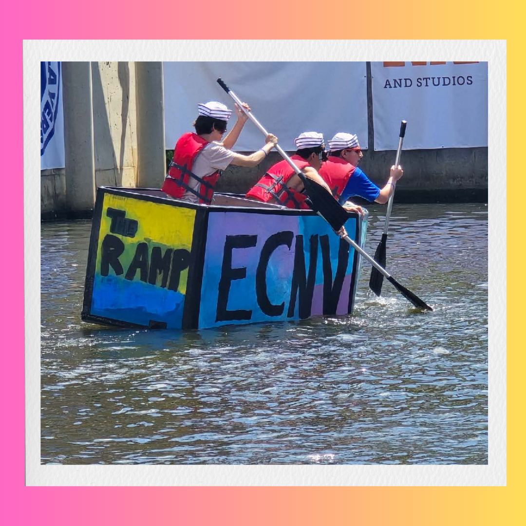 RAMP Makes Waves at the Reston Cardboard Boat Regatta!