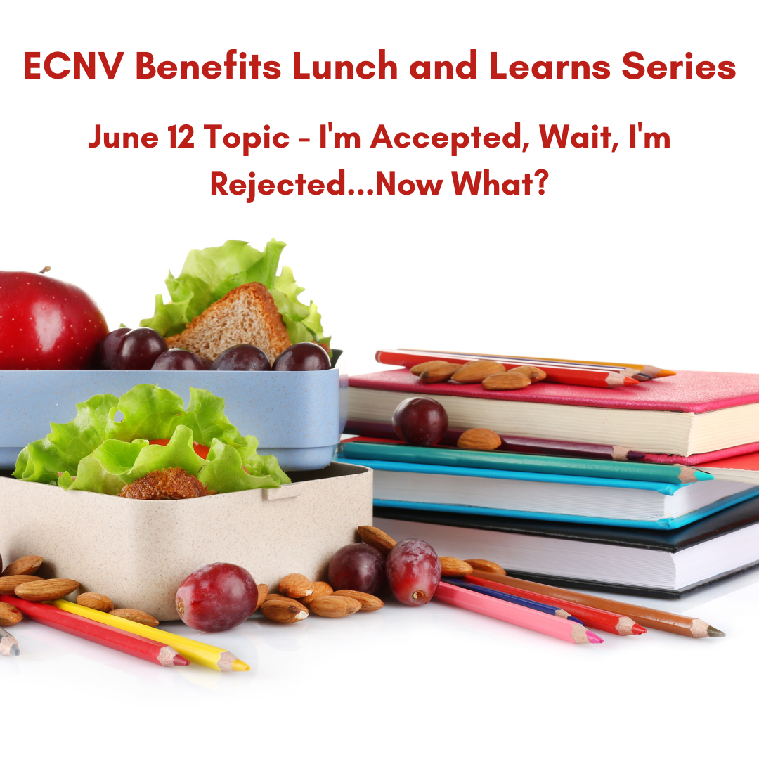 SSI/SSDI Benefits Lunch n Learn Mini Series: I'm Accepted, Wait, I'm Rejected...Now What?