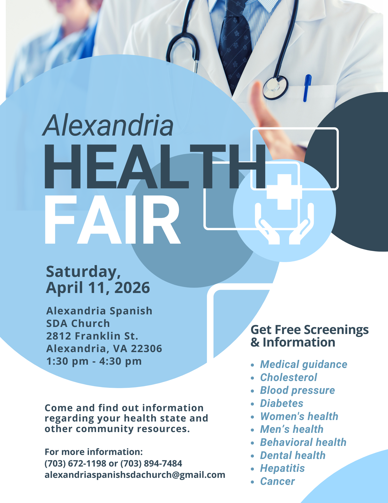 ECNV Attends: Alexandria Health Fair