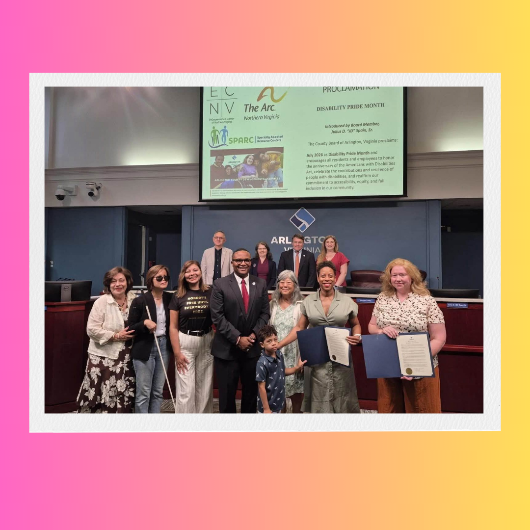Arlington County Board Honors ECNV